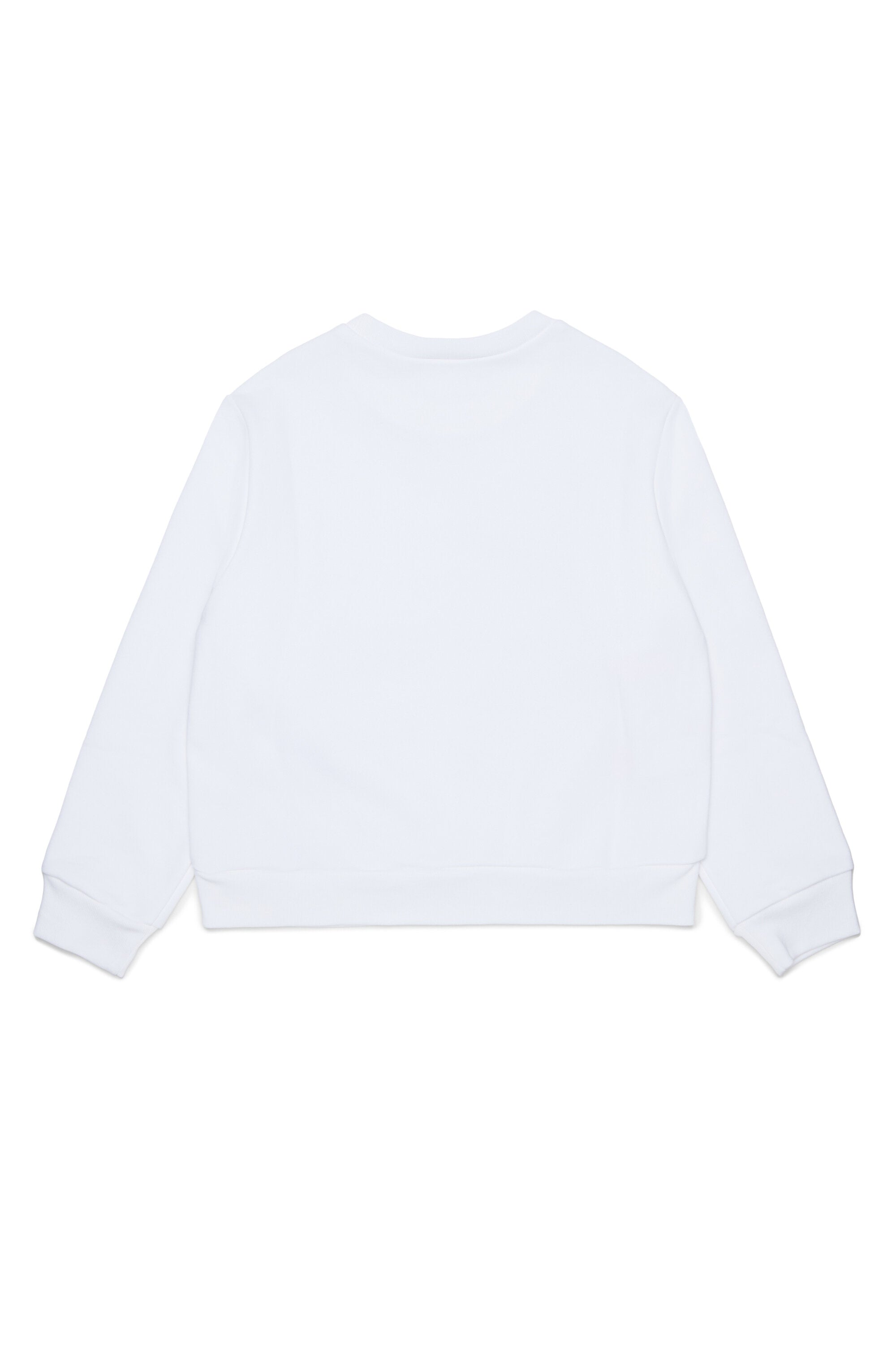 Crew-neck sweatshirt with skater print