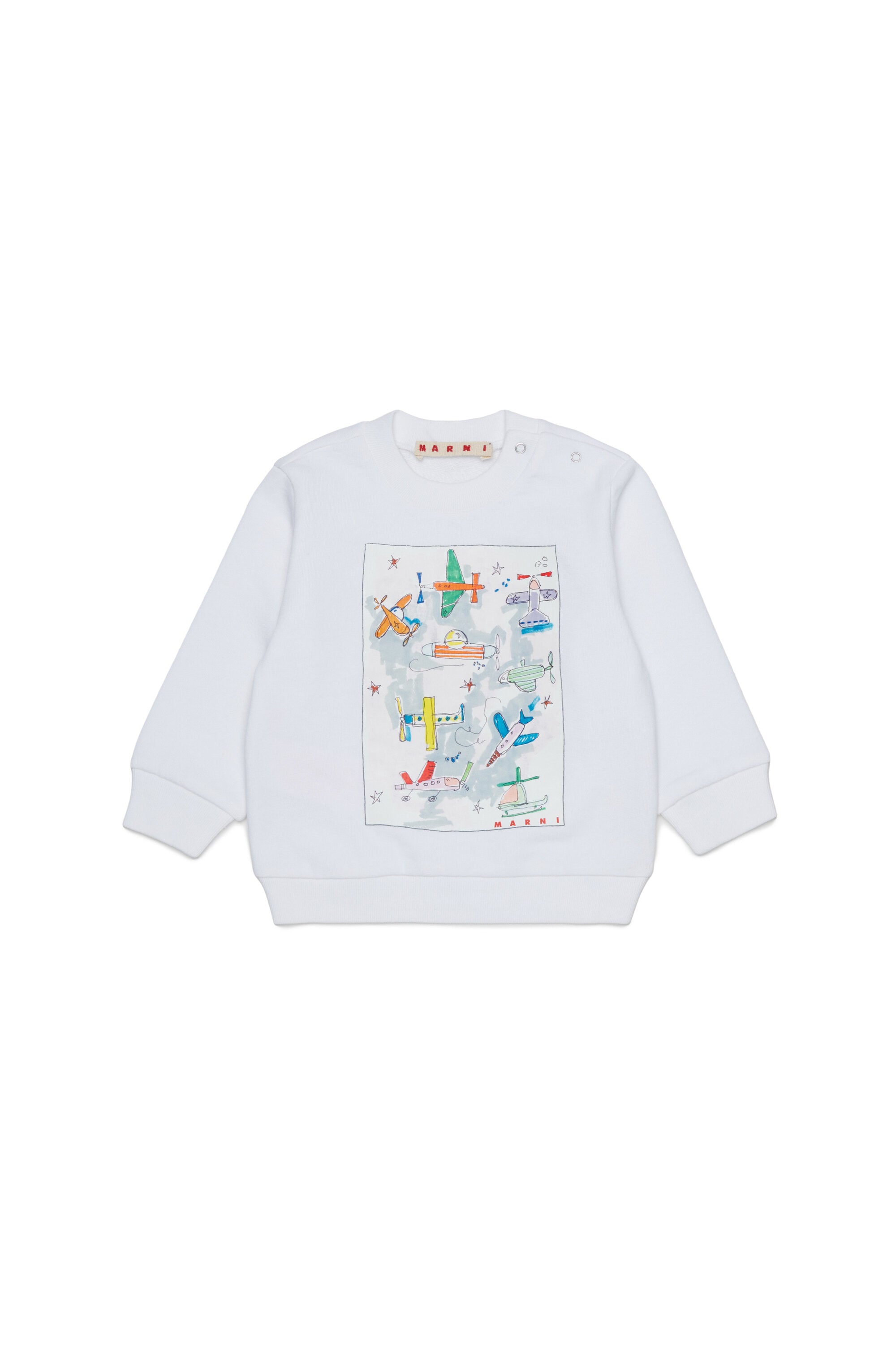 Crewneck sweatshirt with logo
