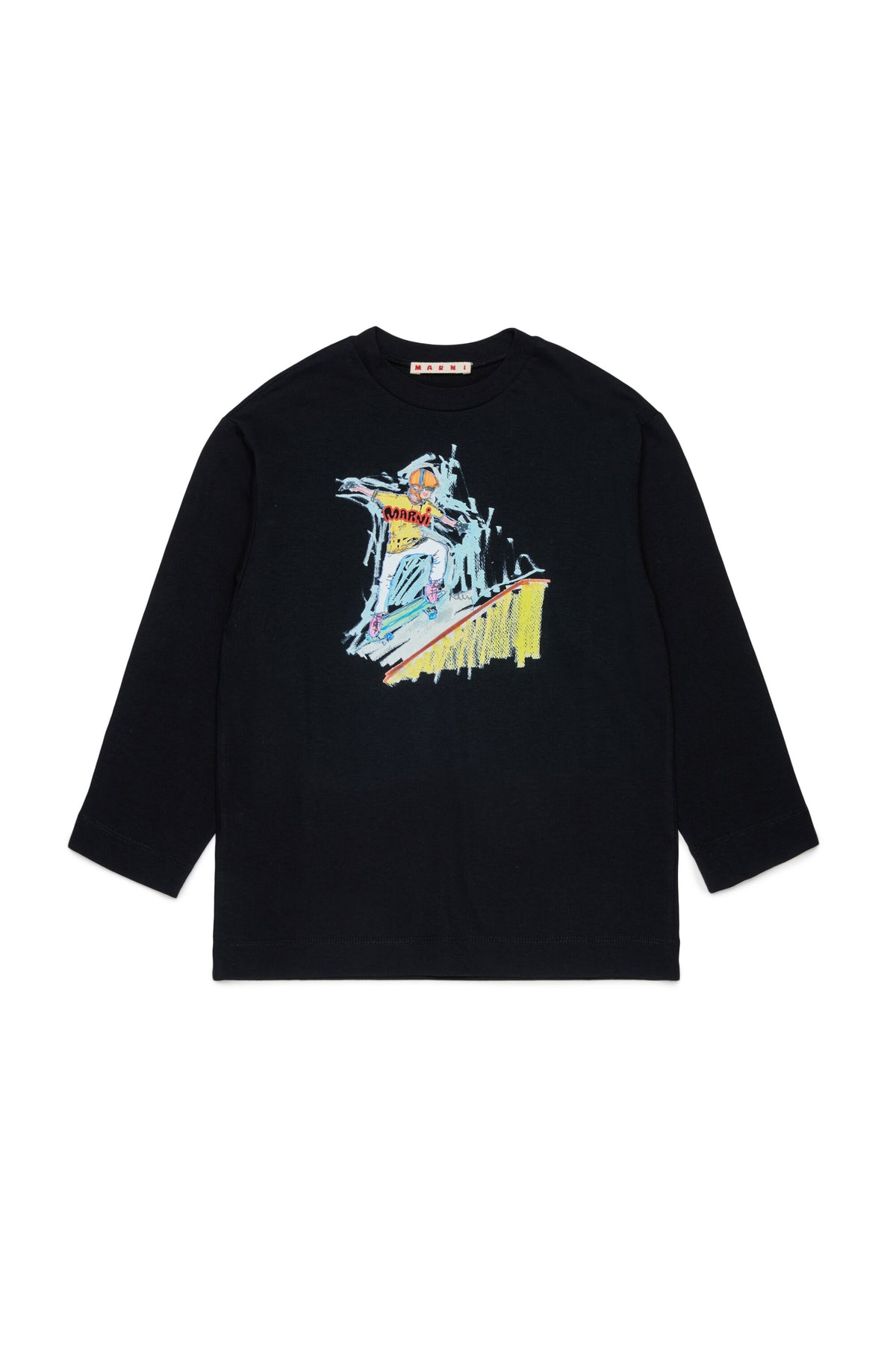 Long-sleeve T-shirt with logo