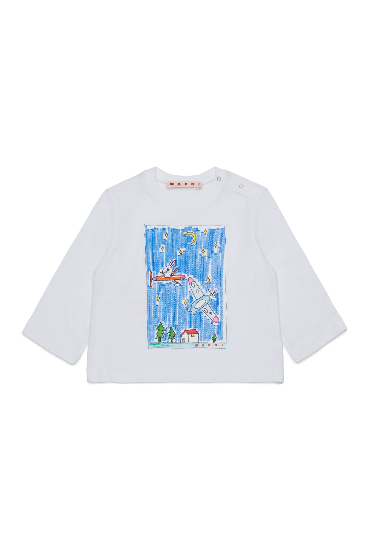 Long-sleeve T-shirt with logo