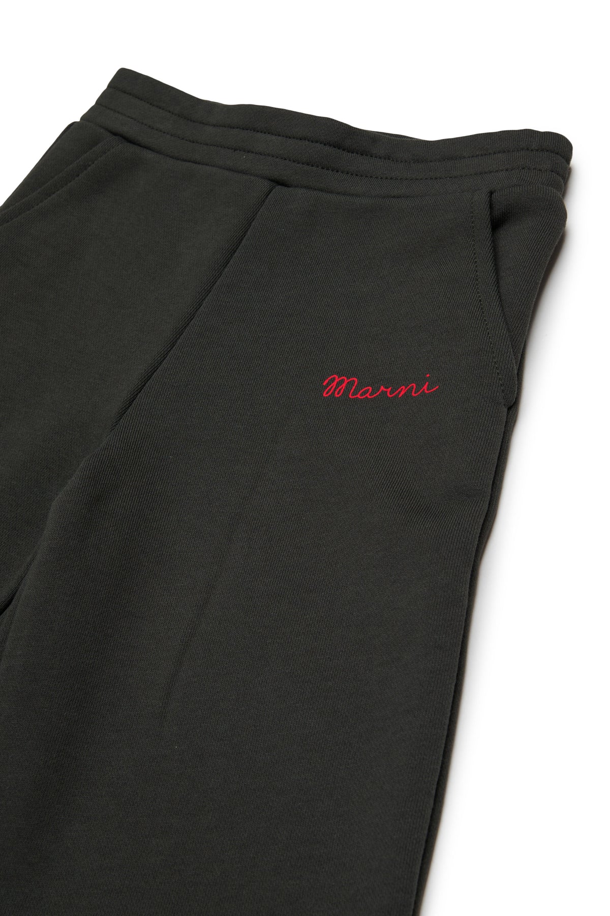 Sweatpants with ruffles