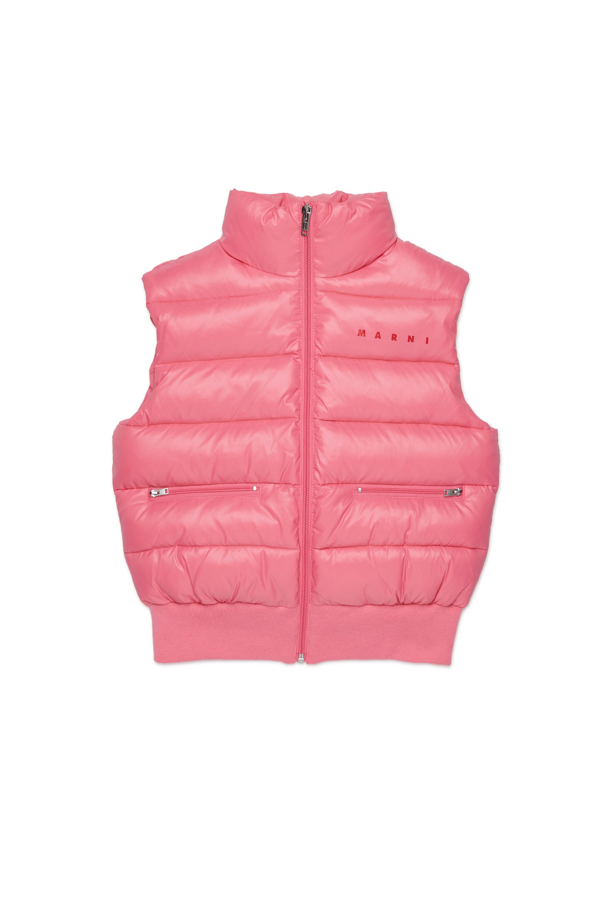Sleeveless padded jacket