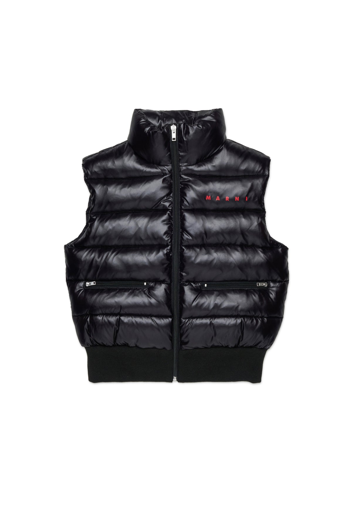 Sleeveless padded jacket