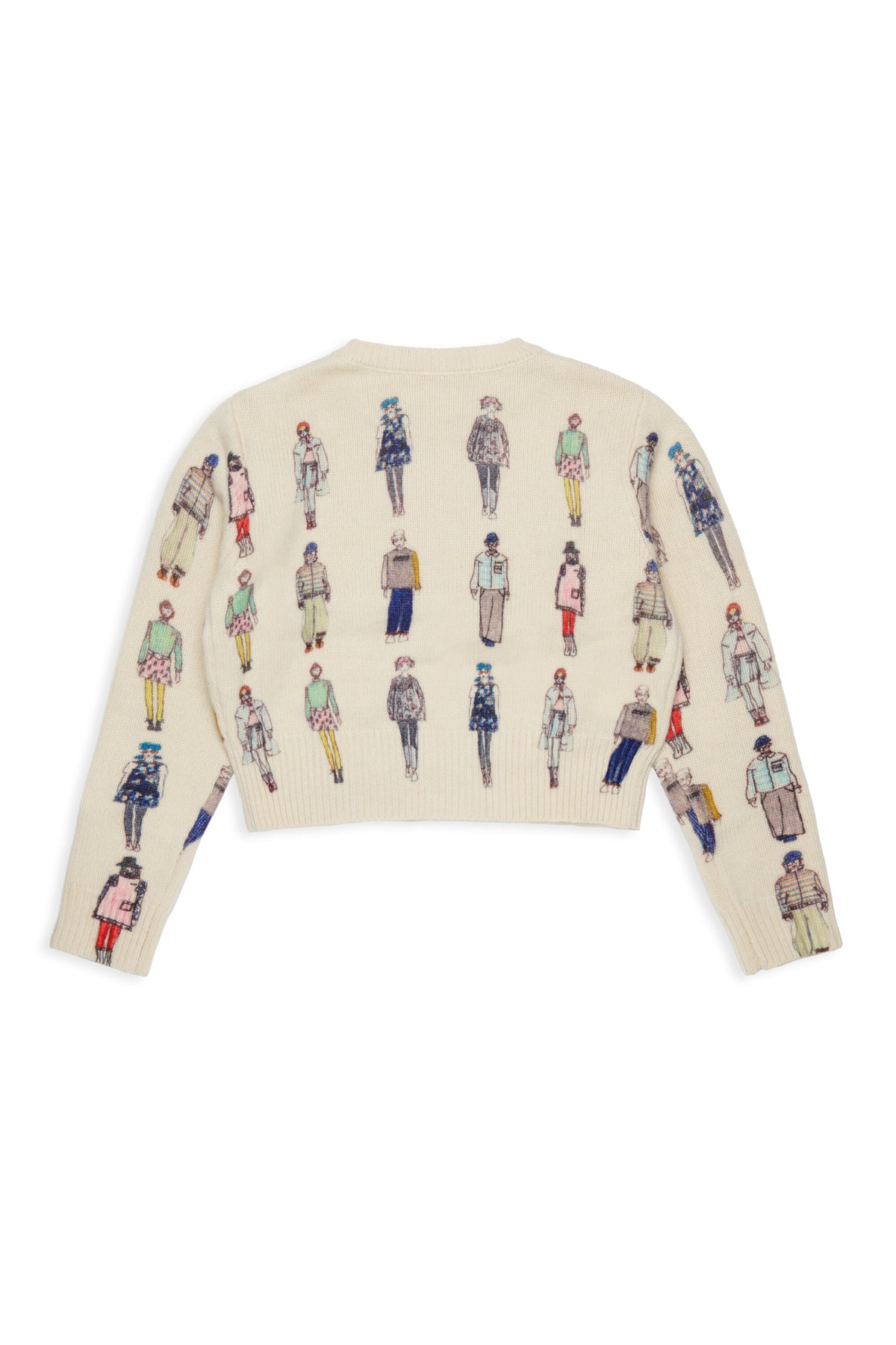 Crew-neck pullover with logo