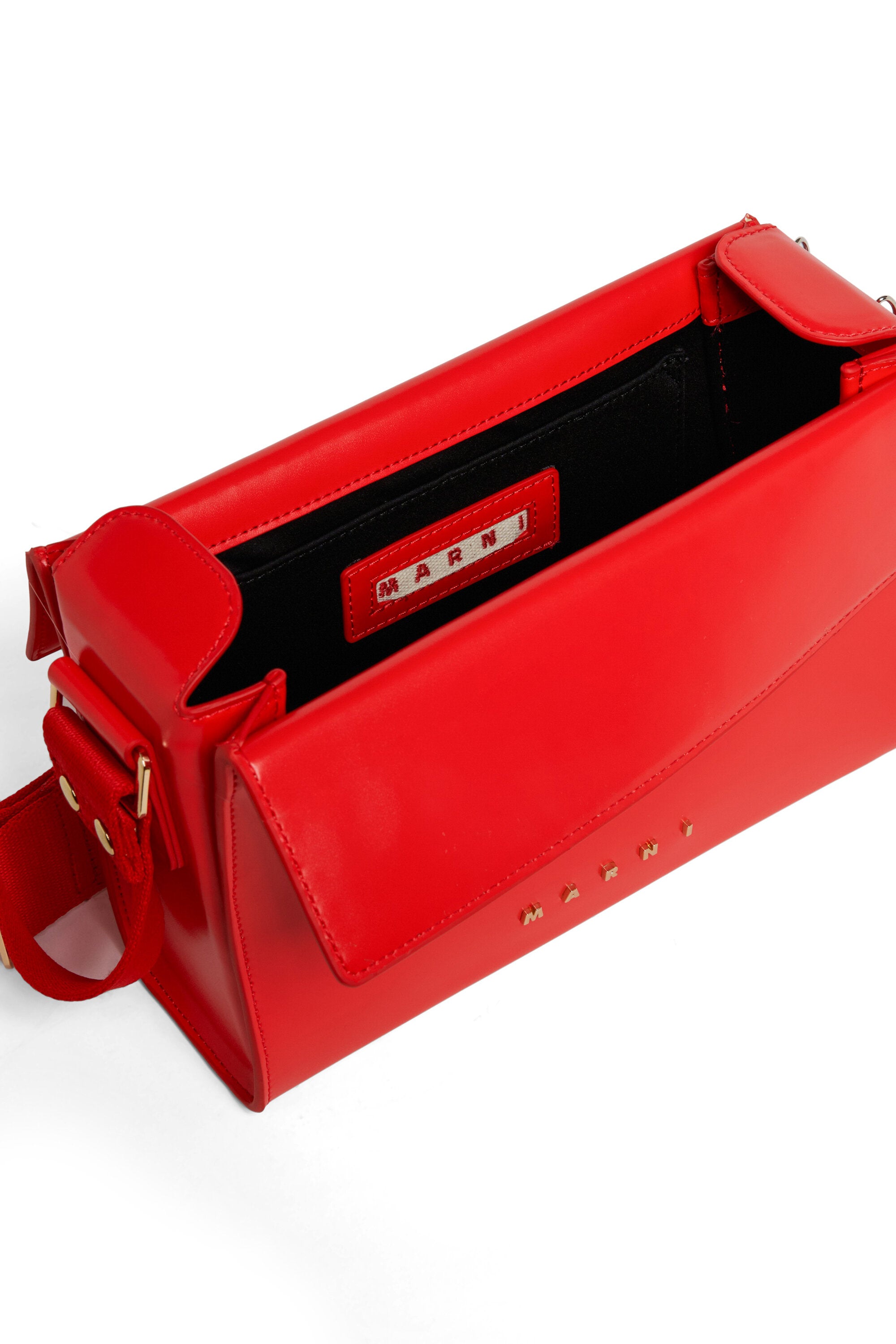Cross-body bag with logo
