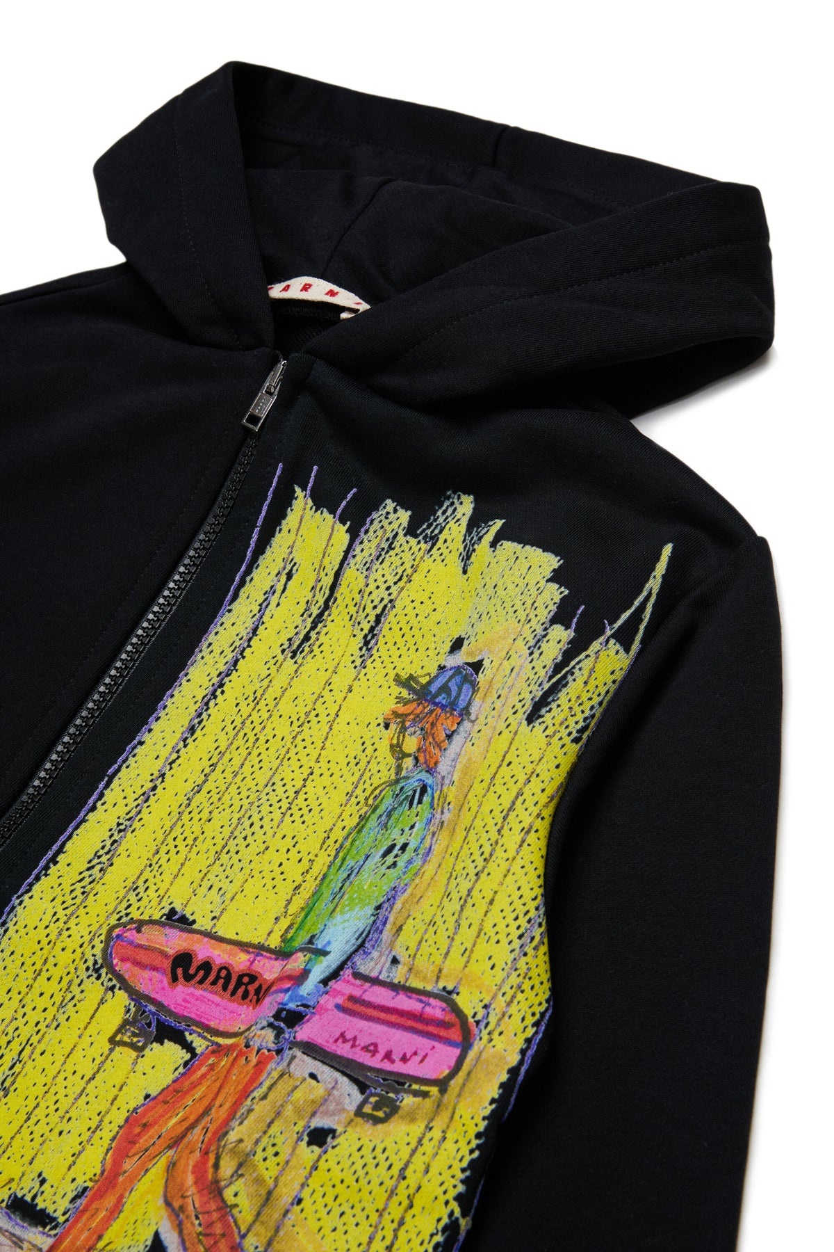 Sweatshirt with skater print