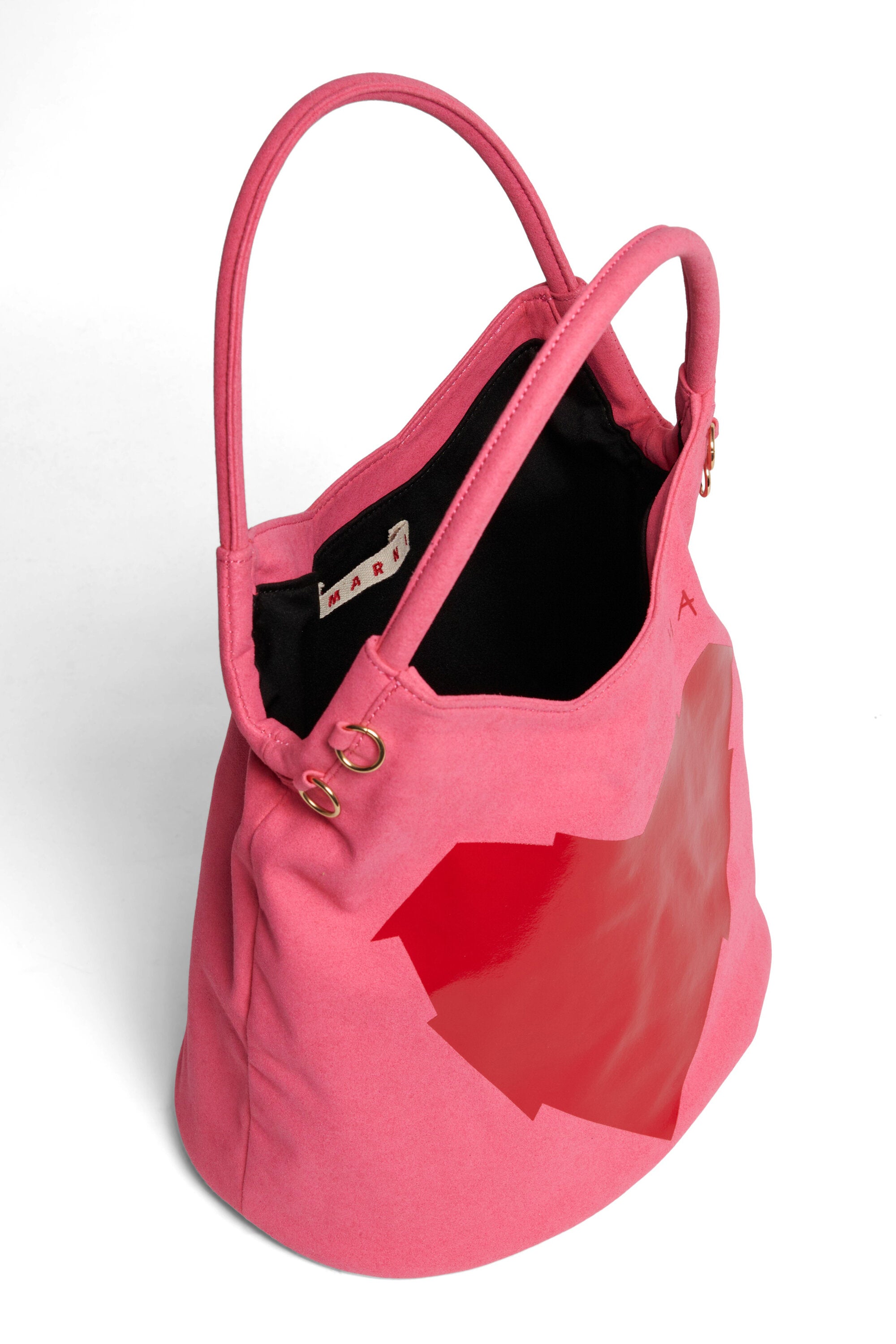 Bag with heart on the front