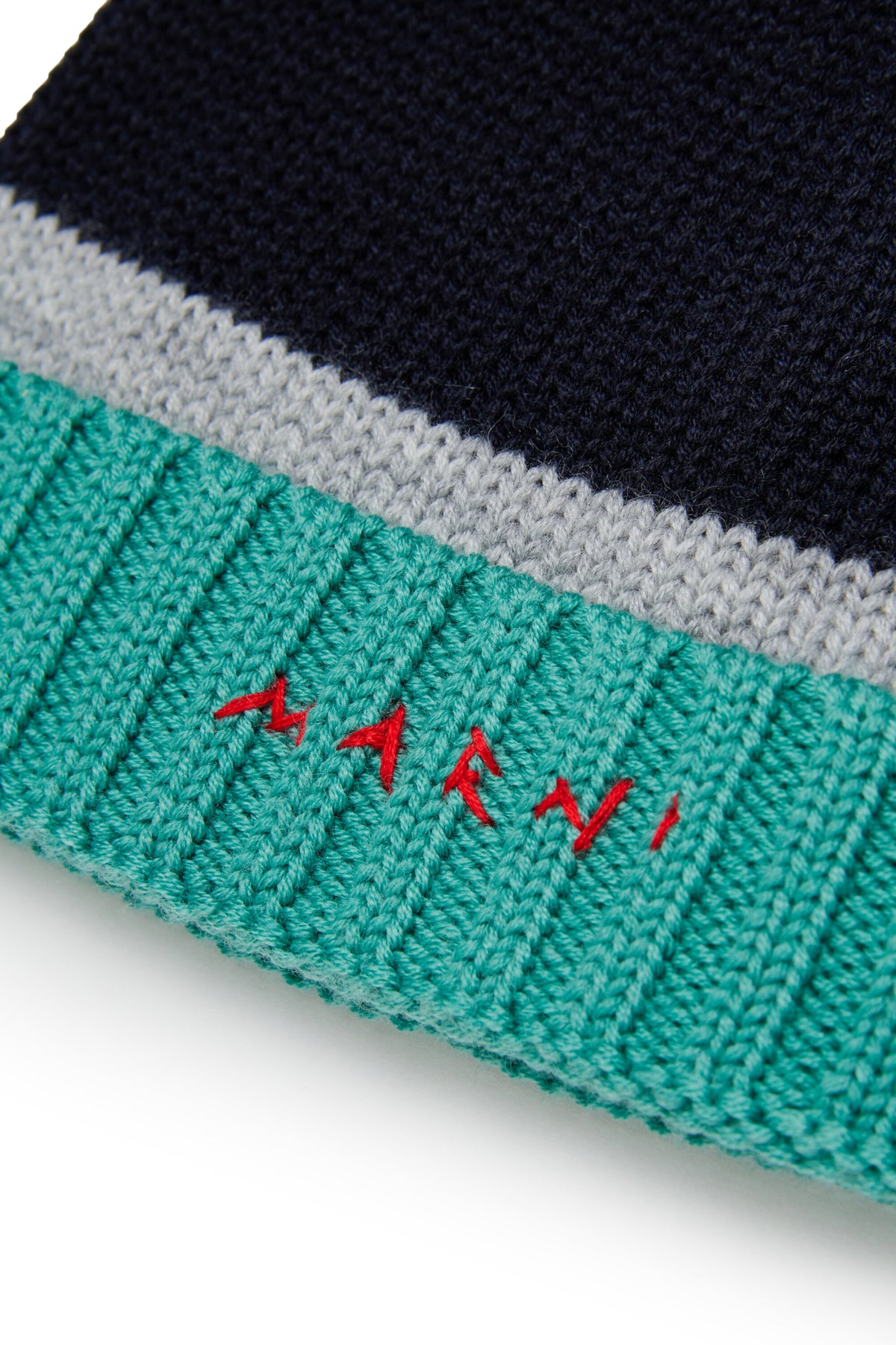 Turn-up beanie with front logo