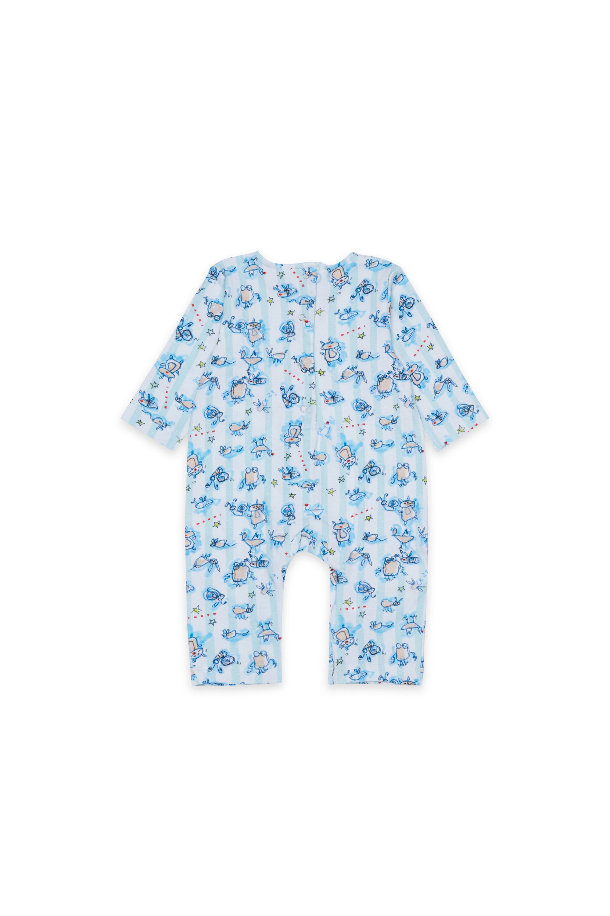 Newborn set with allover print