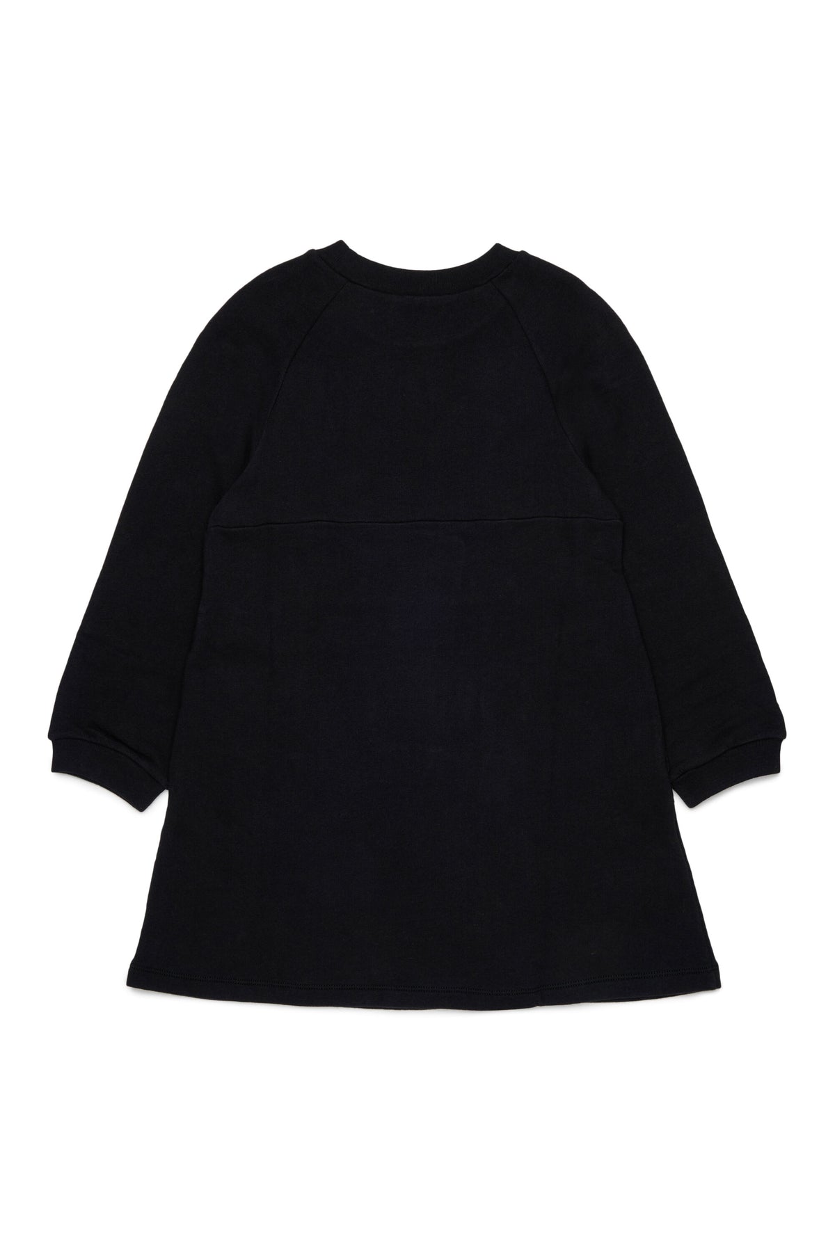 Fleece dress with logo