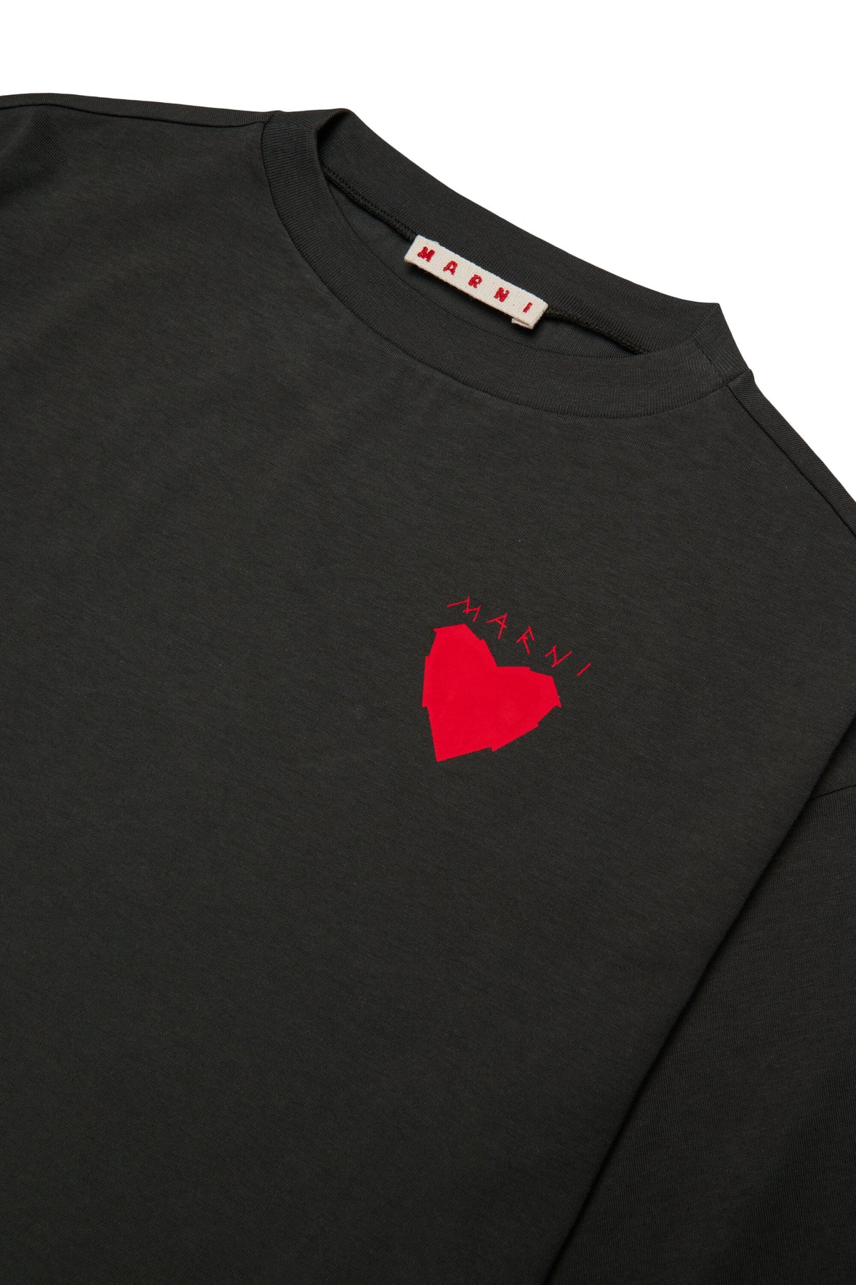 T-shirt with printed heart