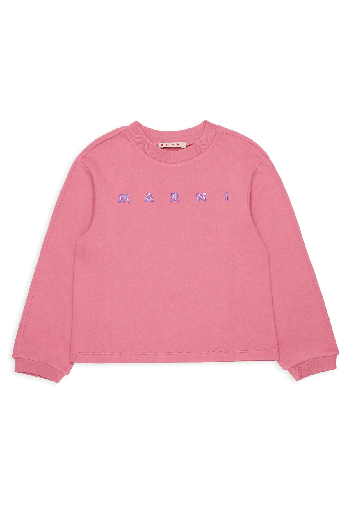 Crew-neck sweatshirt with logo