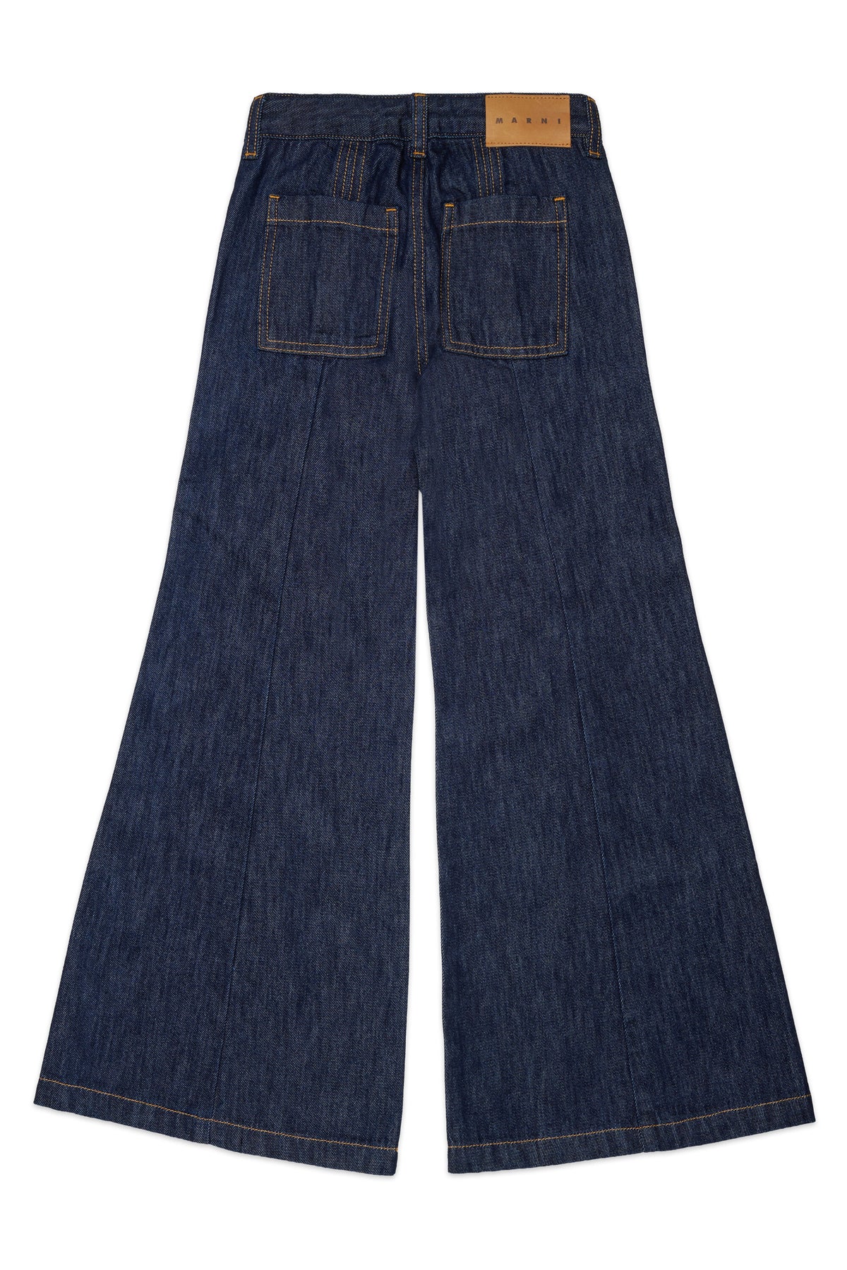 Medium blue flare fit jeans