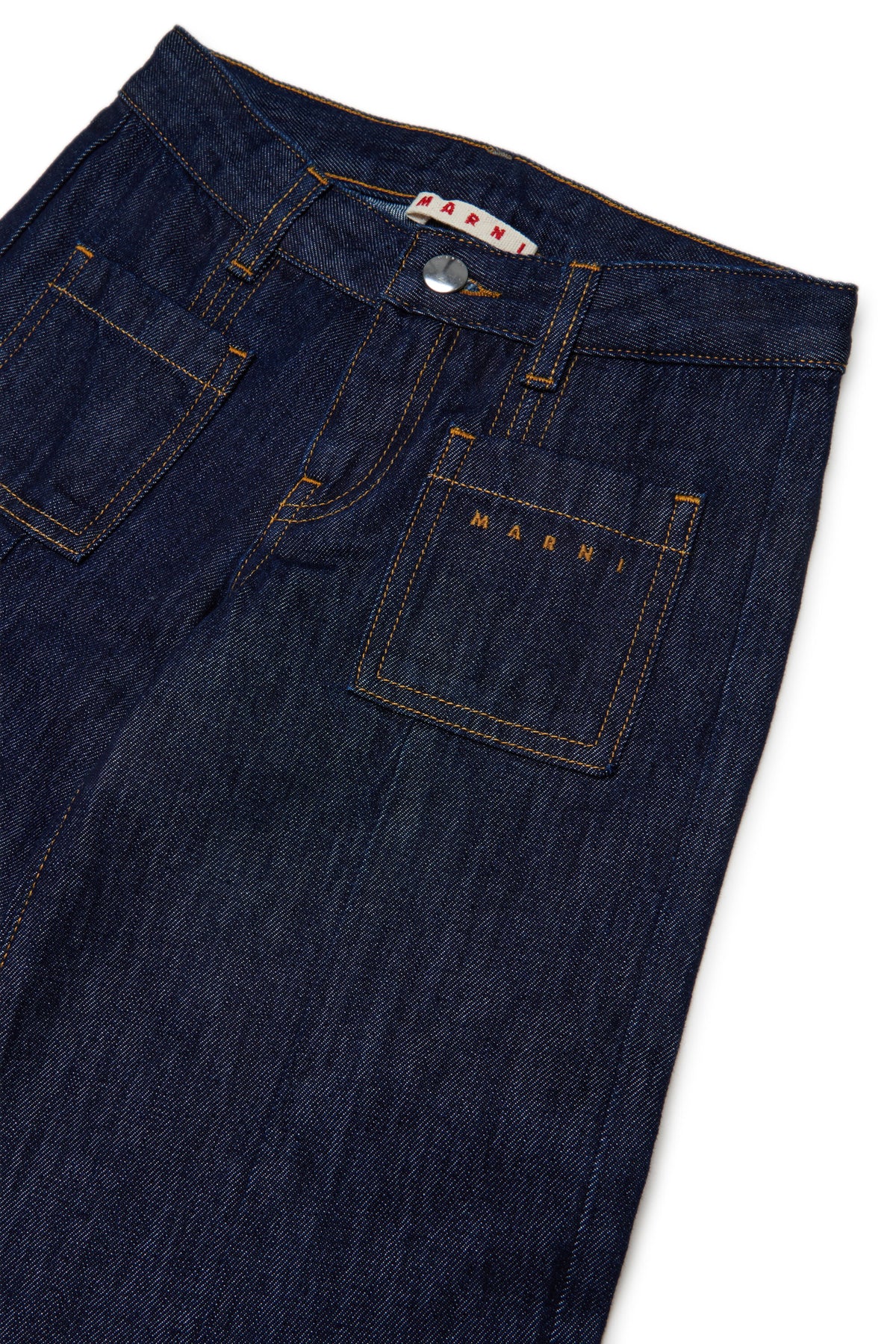 Medium blue flare fit jeans