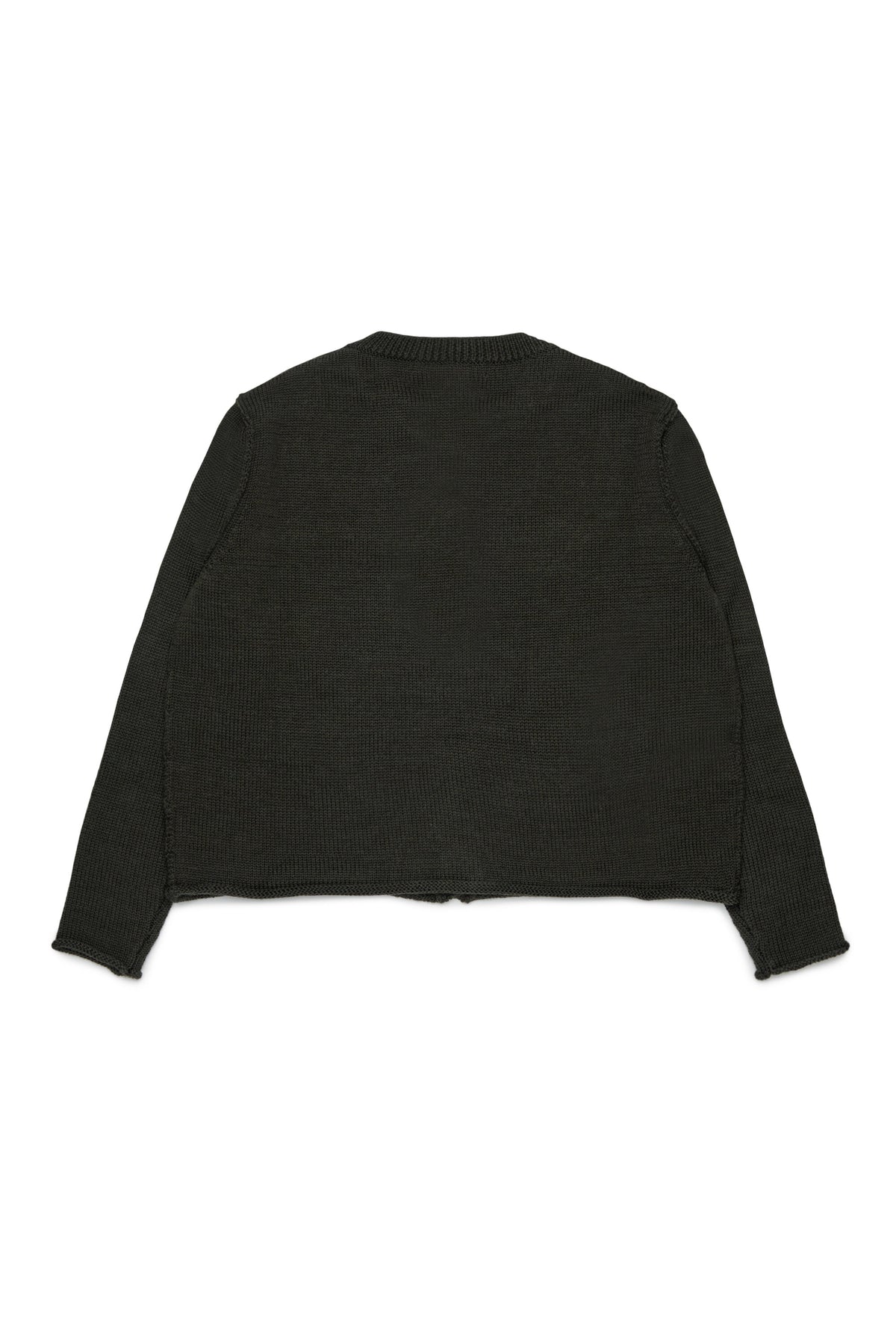 Knitted cardigan with logo