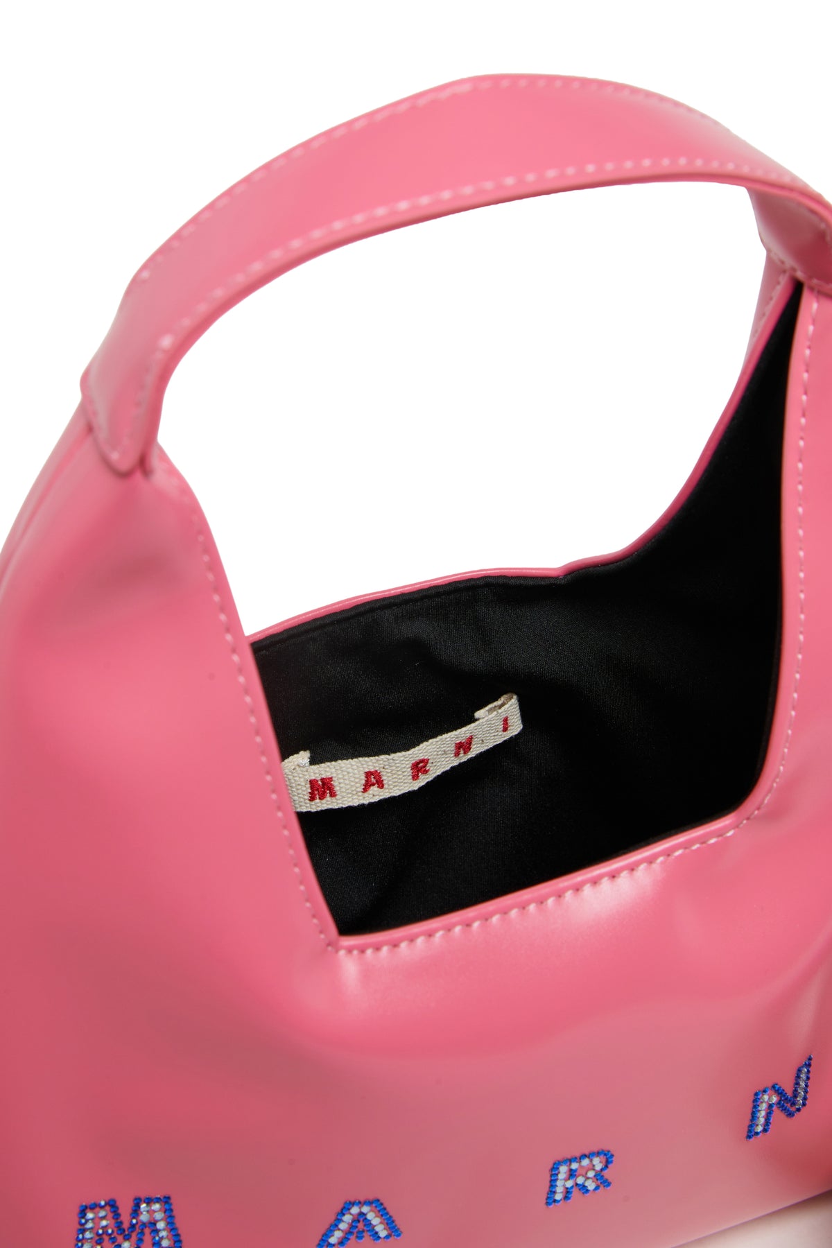 Diamond shoulder bag with logo