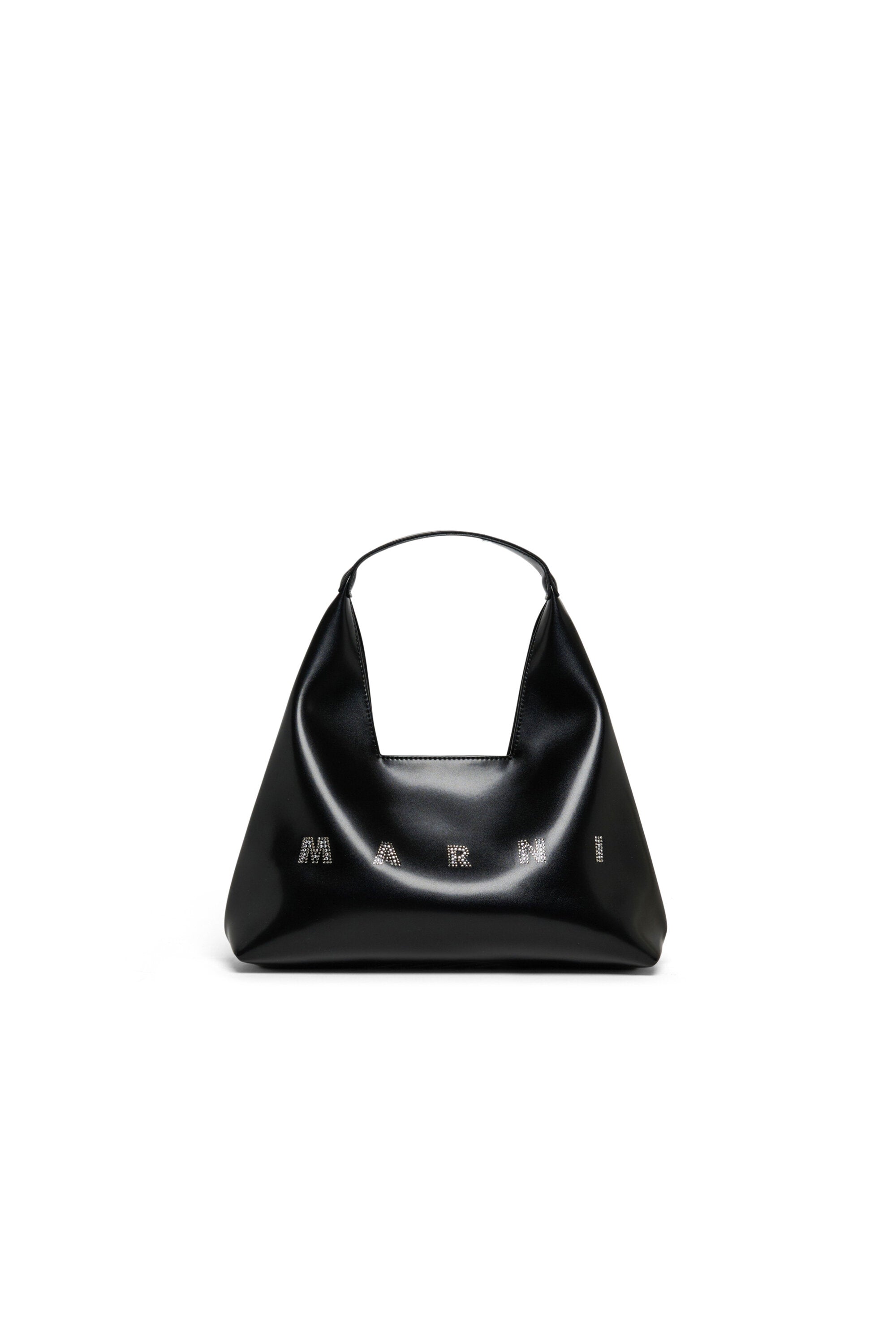 Diamond shoulder bag with logo