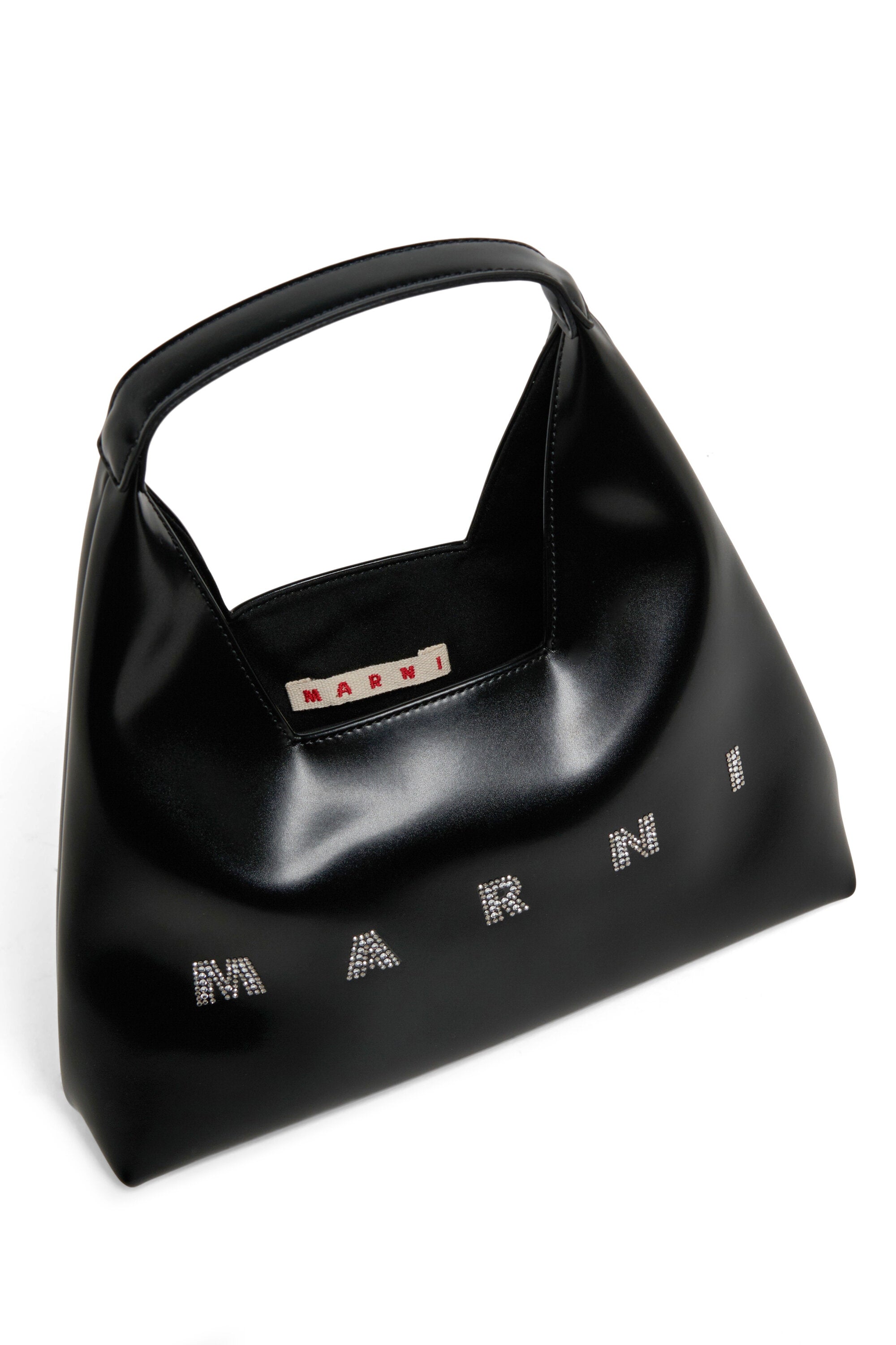 Diamond shoulder bag with logo