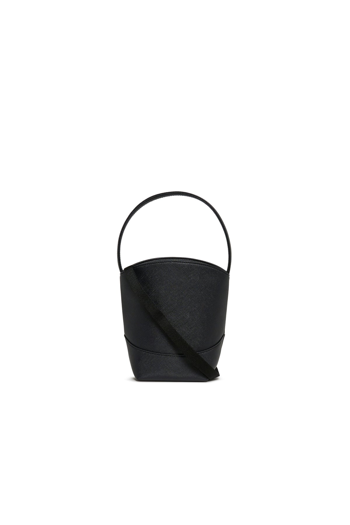 Flower basket crossbody bag with logo