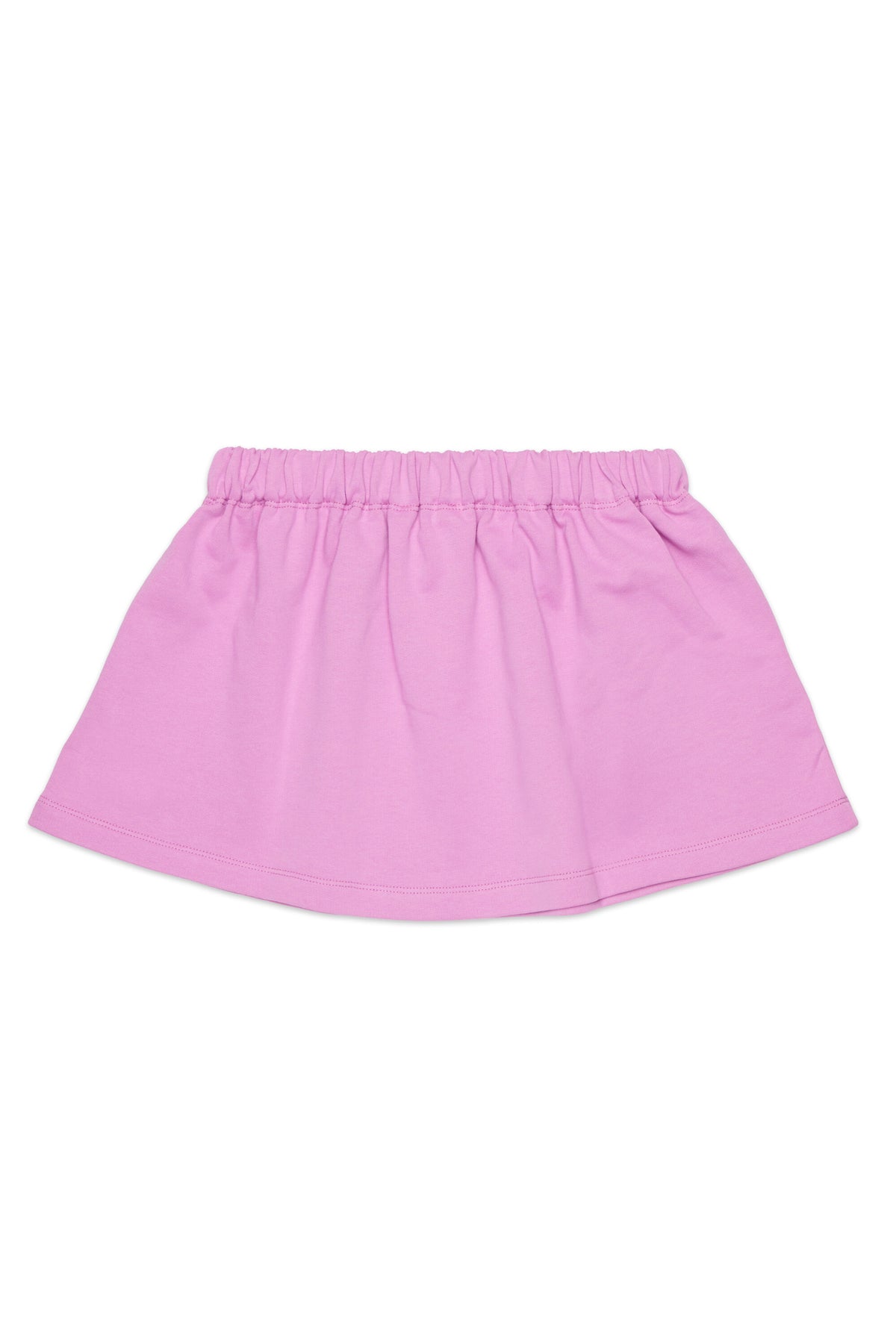 Fleece mini skirt with embossed logo