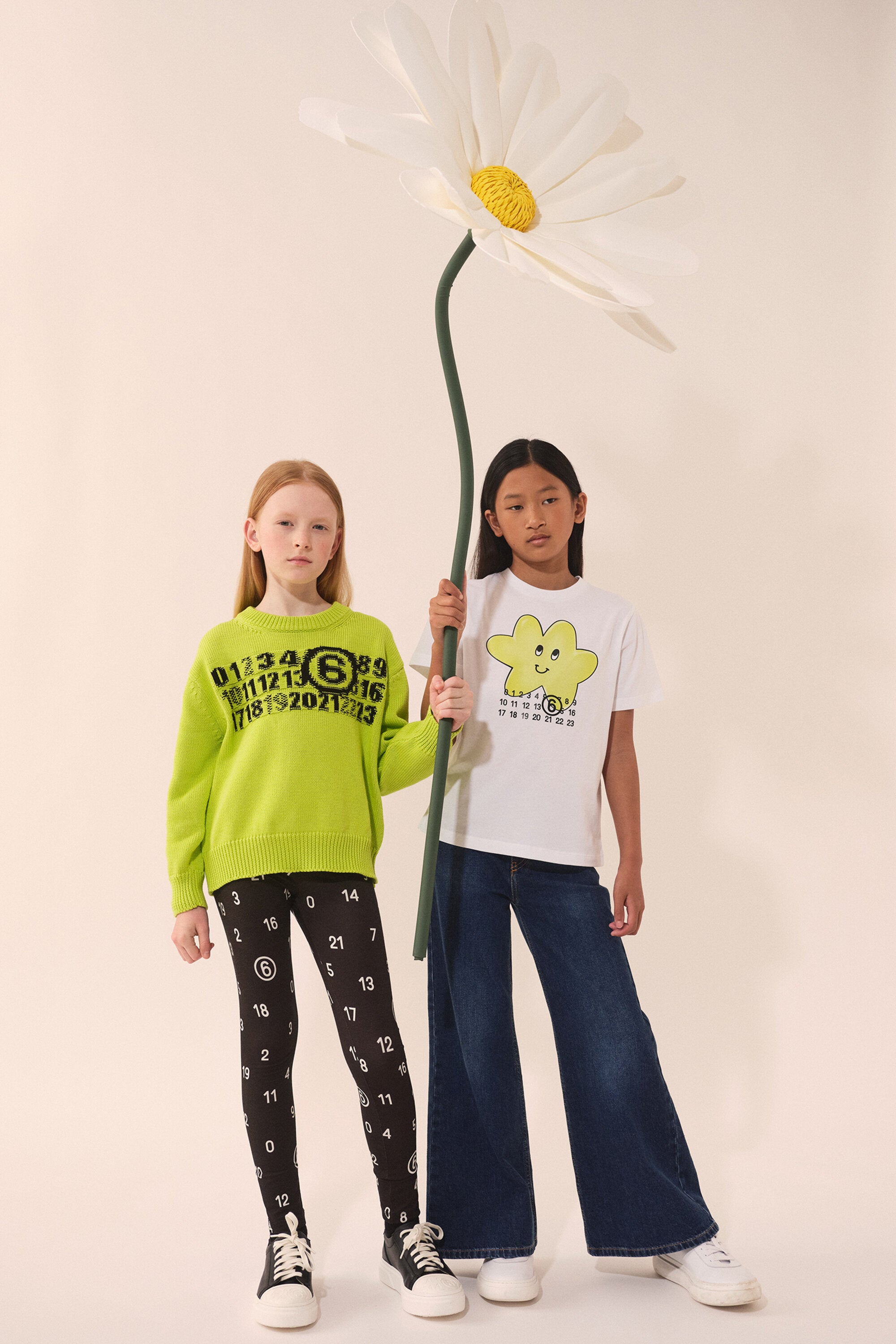 Medium blue shaded jeans