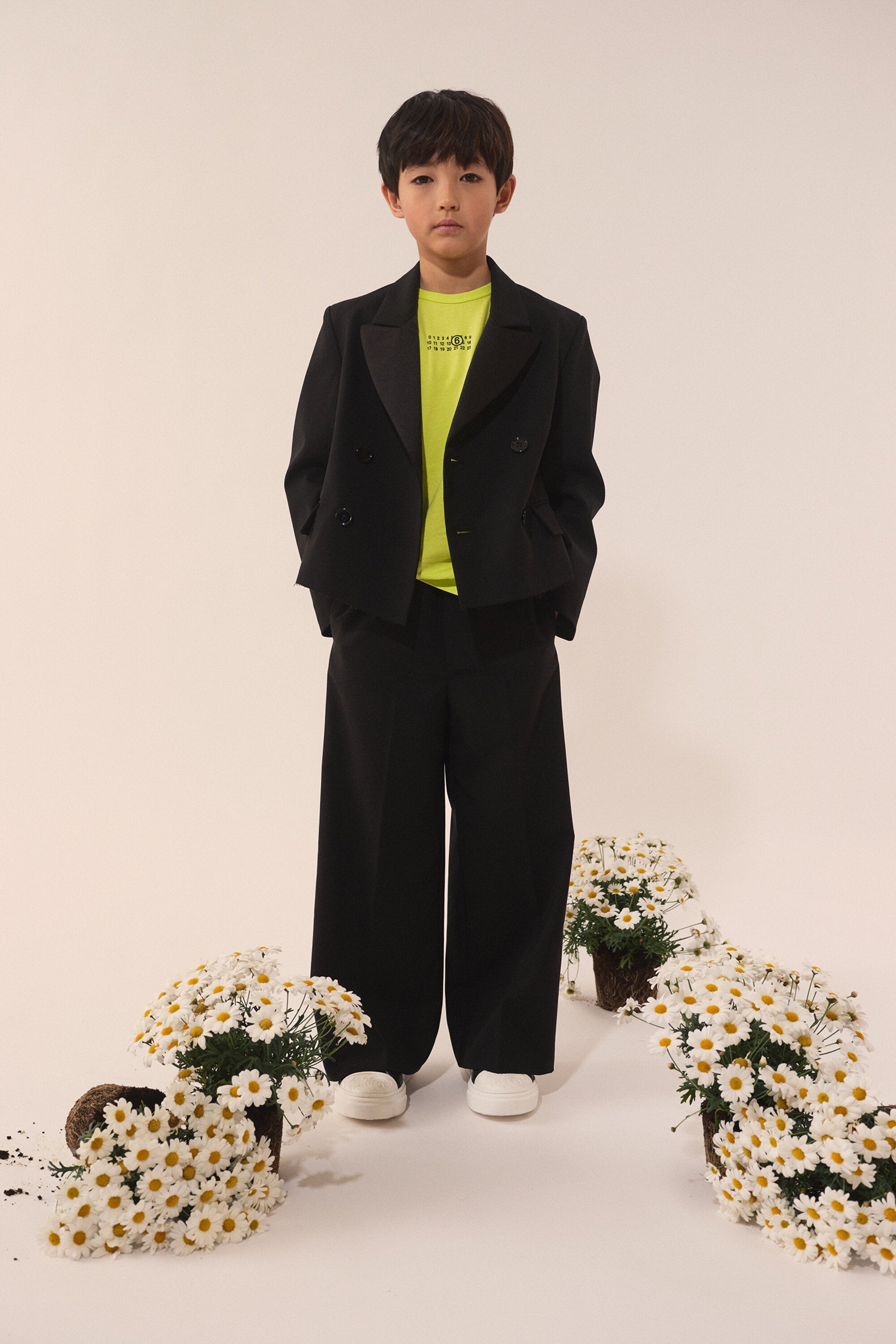 Cool wool double-breasted blazer jacket