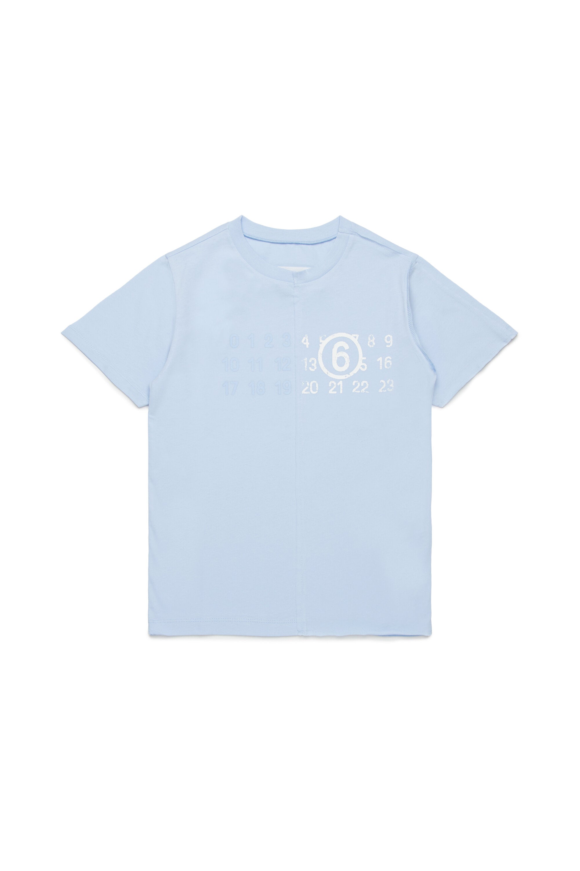 Re-cut T-shirt with Stamp Numbers