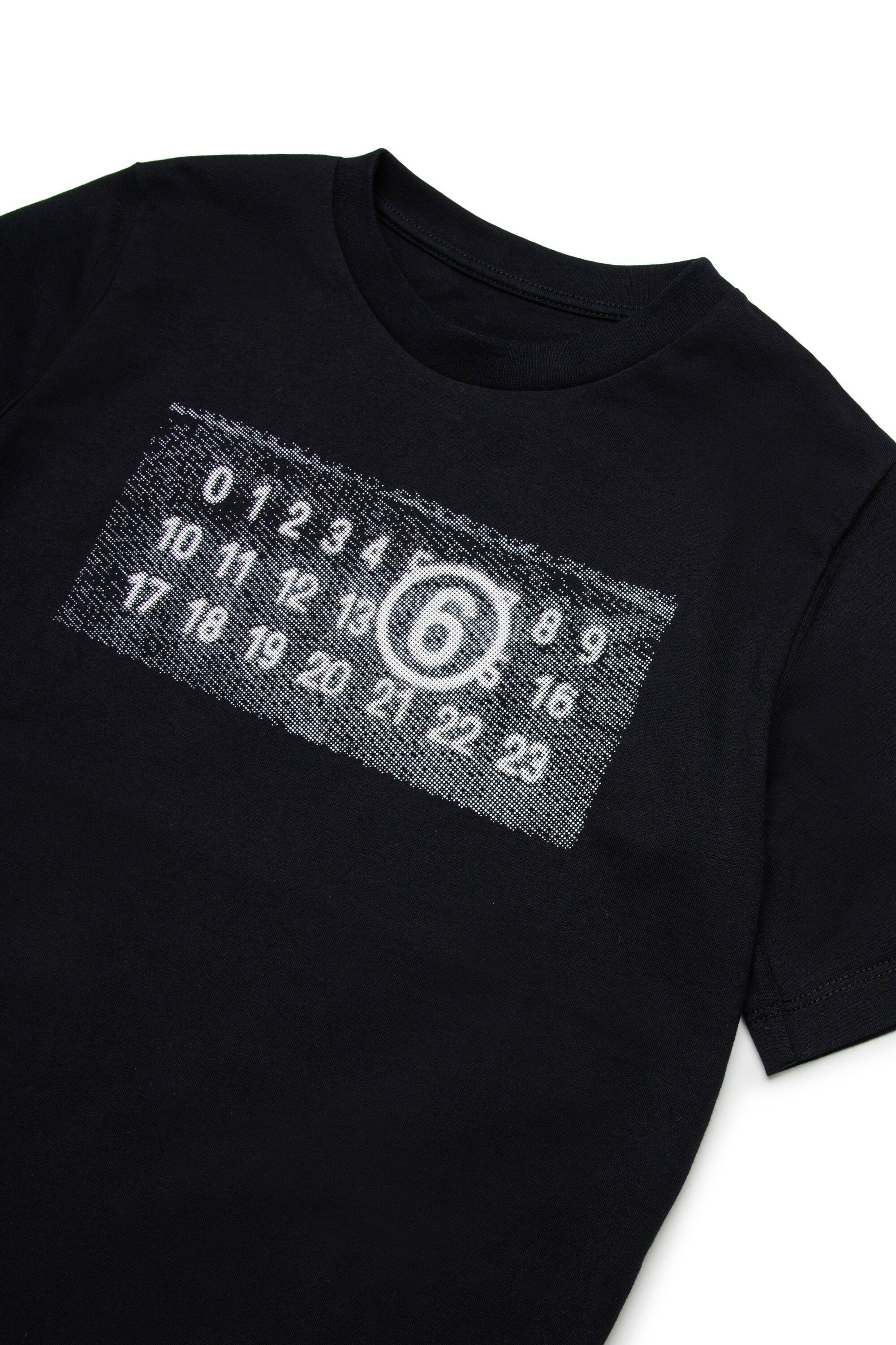 Jersey T-shirt branded with Numeric Logo Pixel