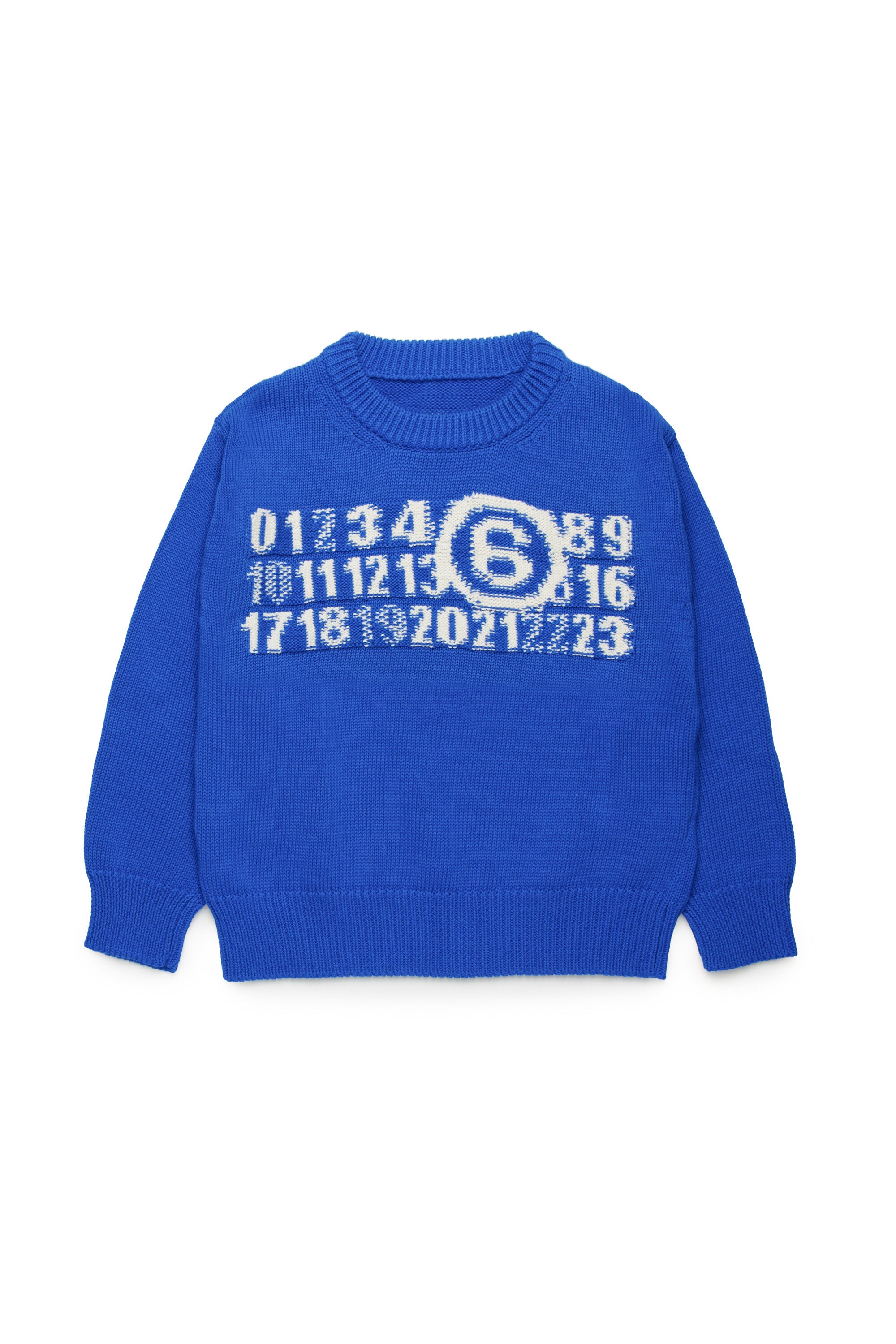 Knit pullover with branded Numeric logo