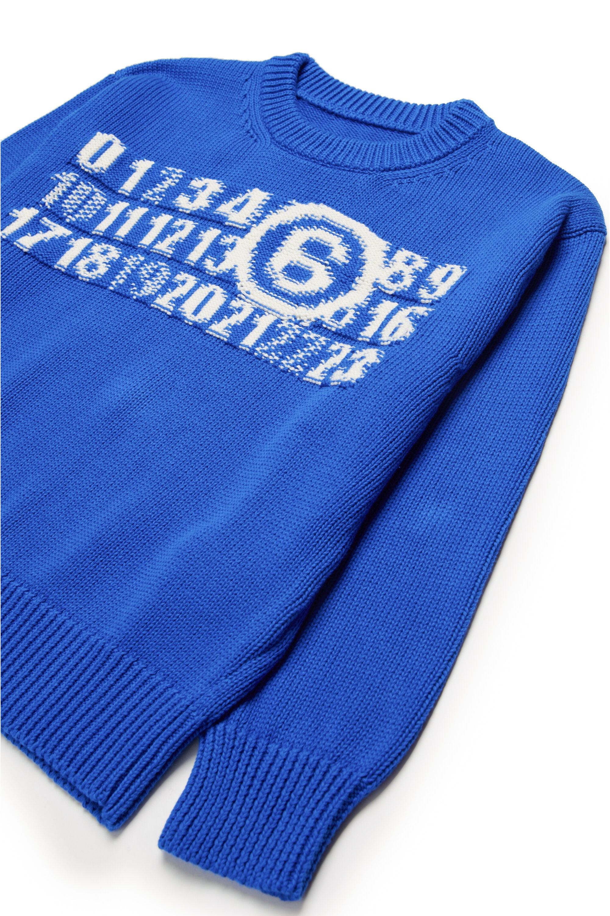 Knit pullover with branded Numeric logo