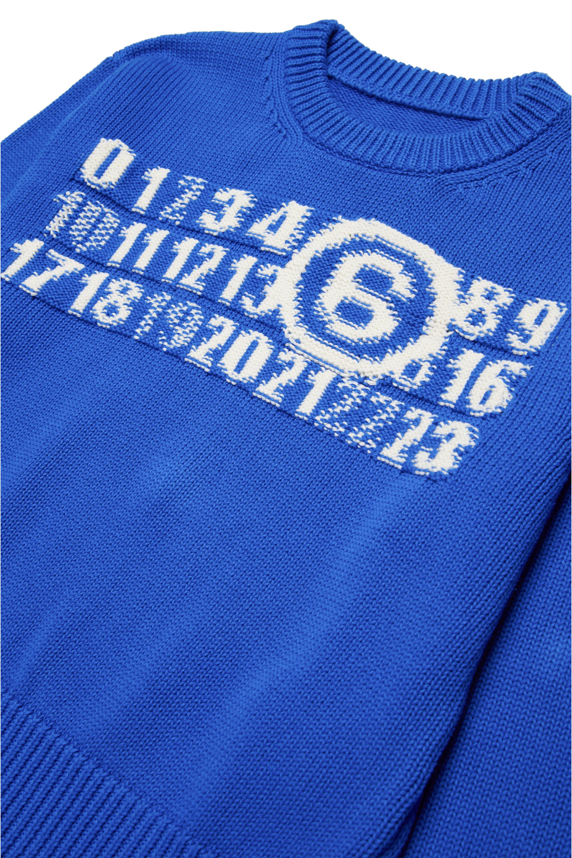 Knit pullover with branded Numeric logo