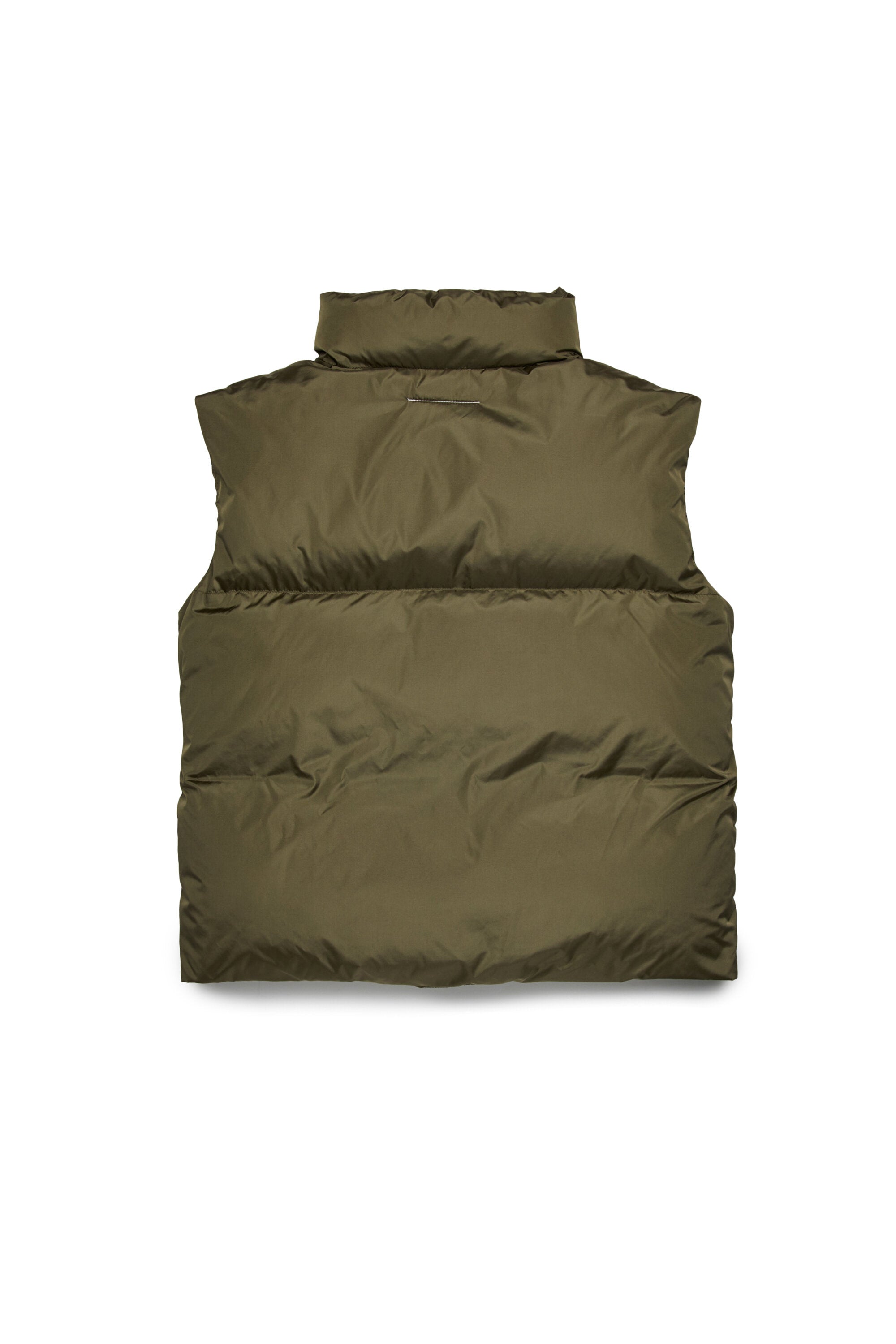 Padded vest with zip