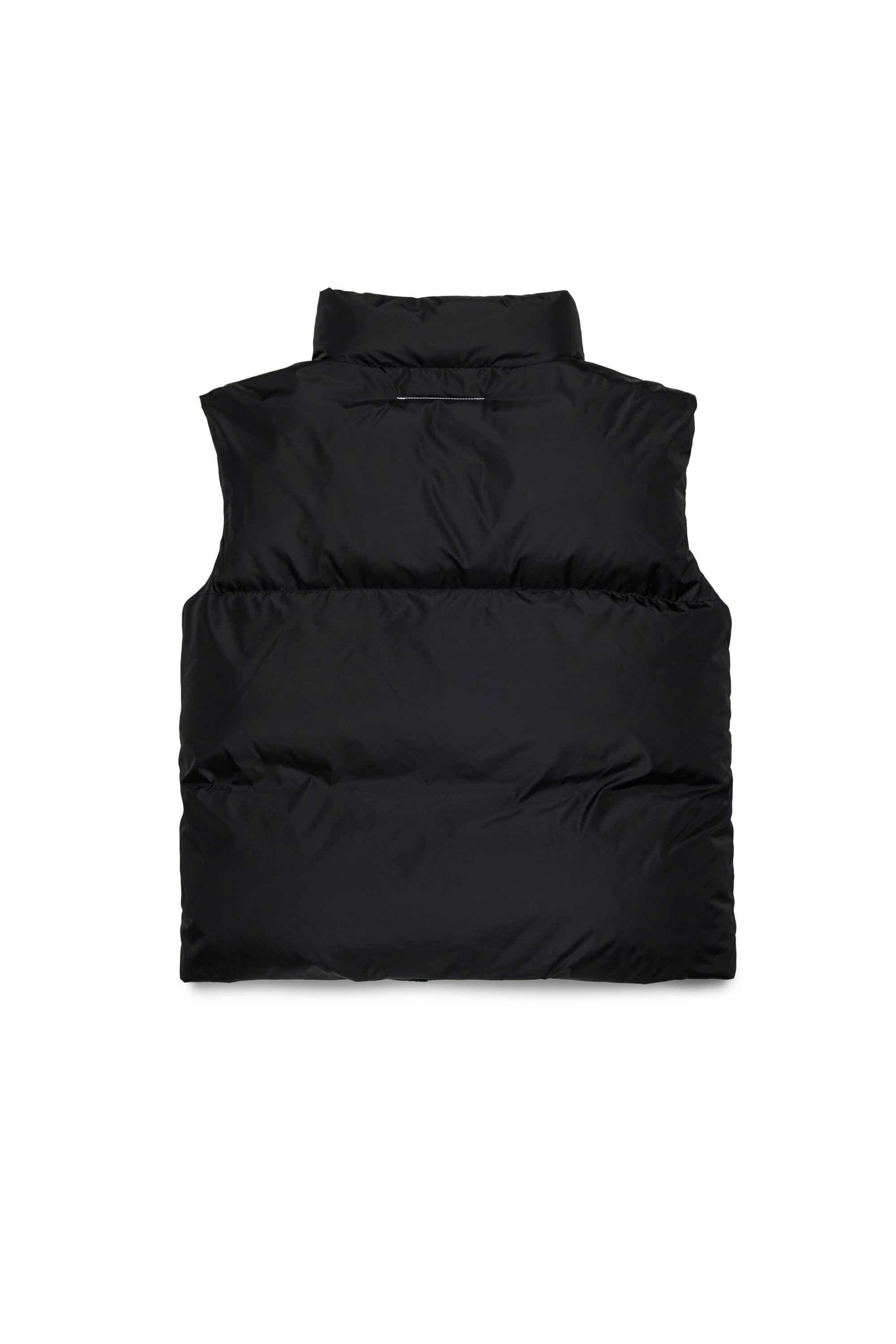 Padded vest with zip