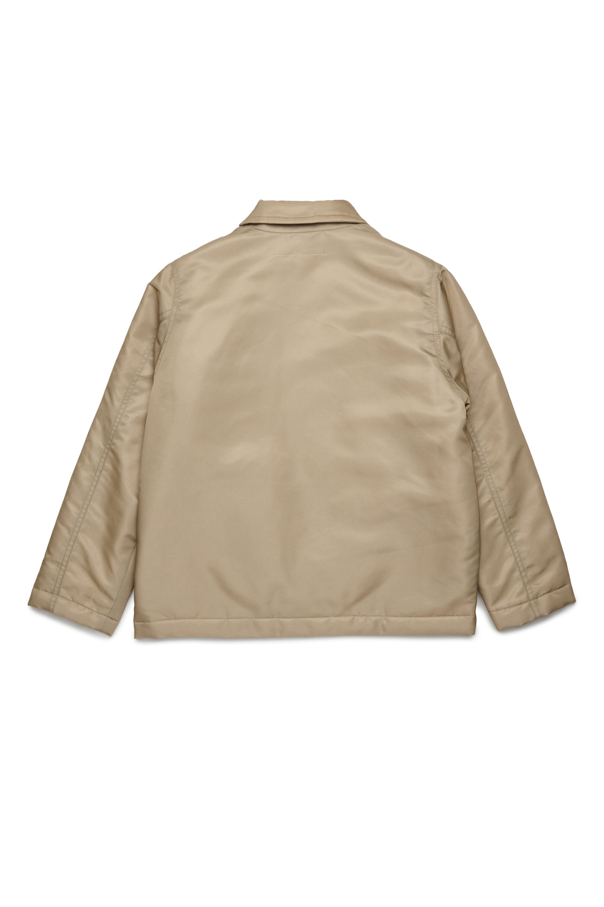 Twill jacket with patch