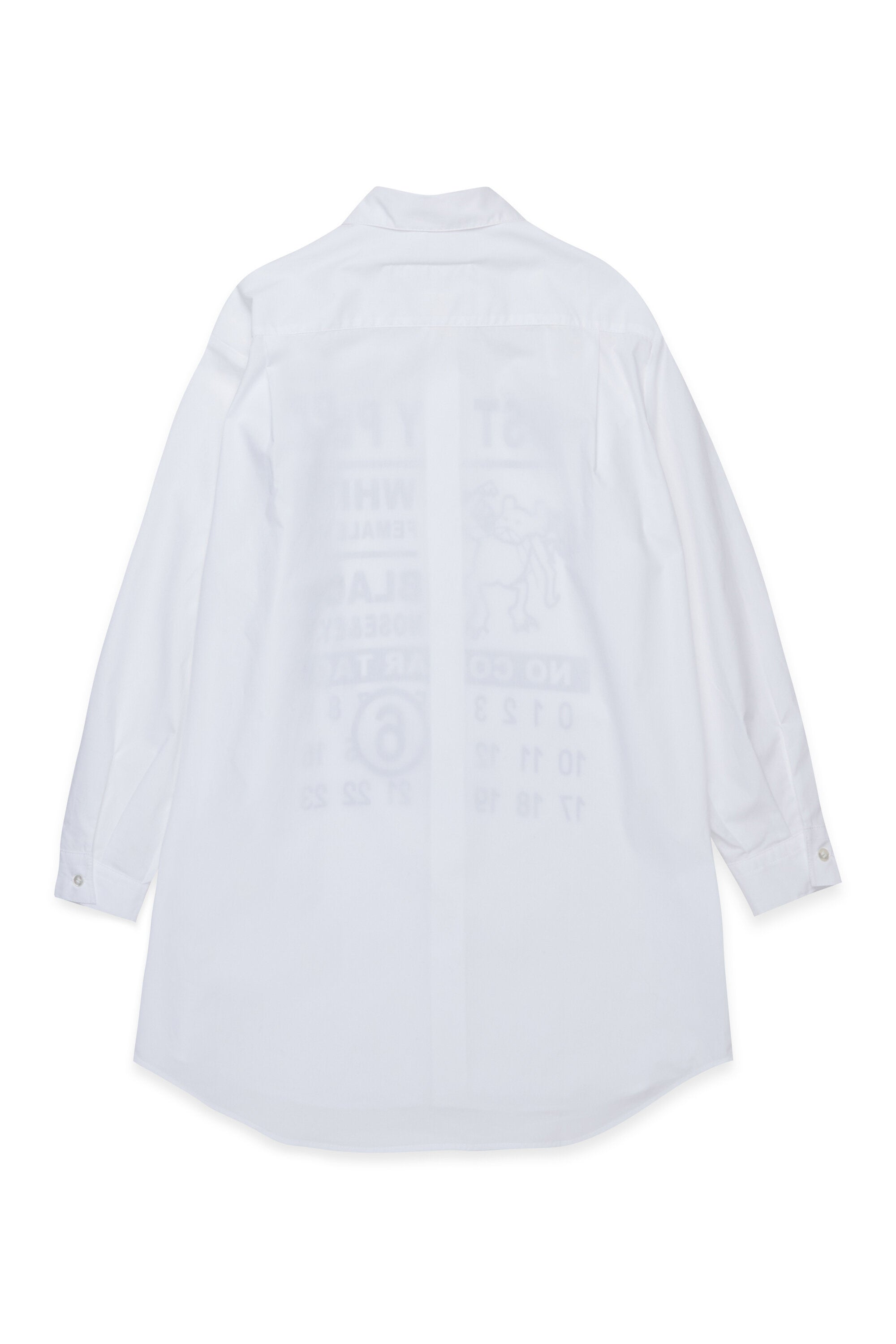 Lost My Pet poplin maxi shirt dress