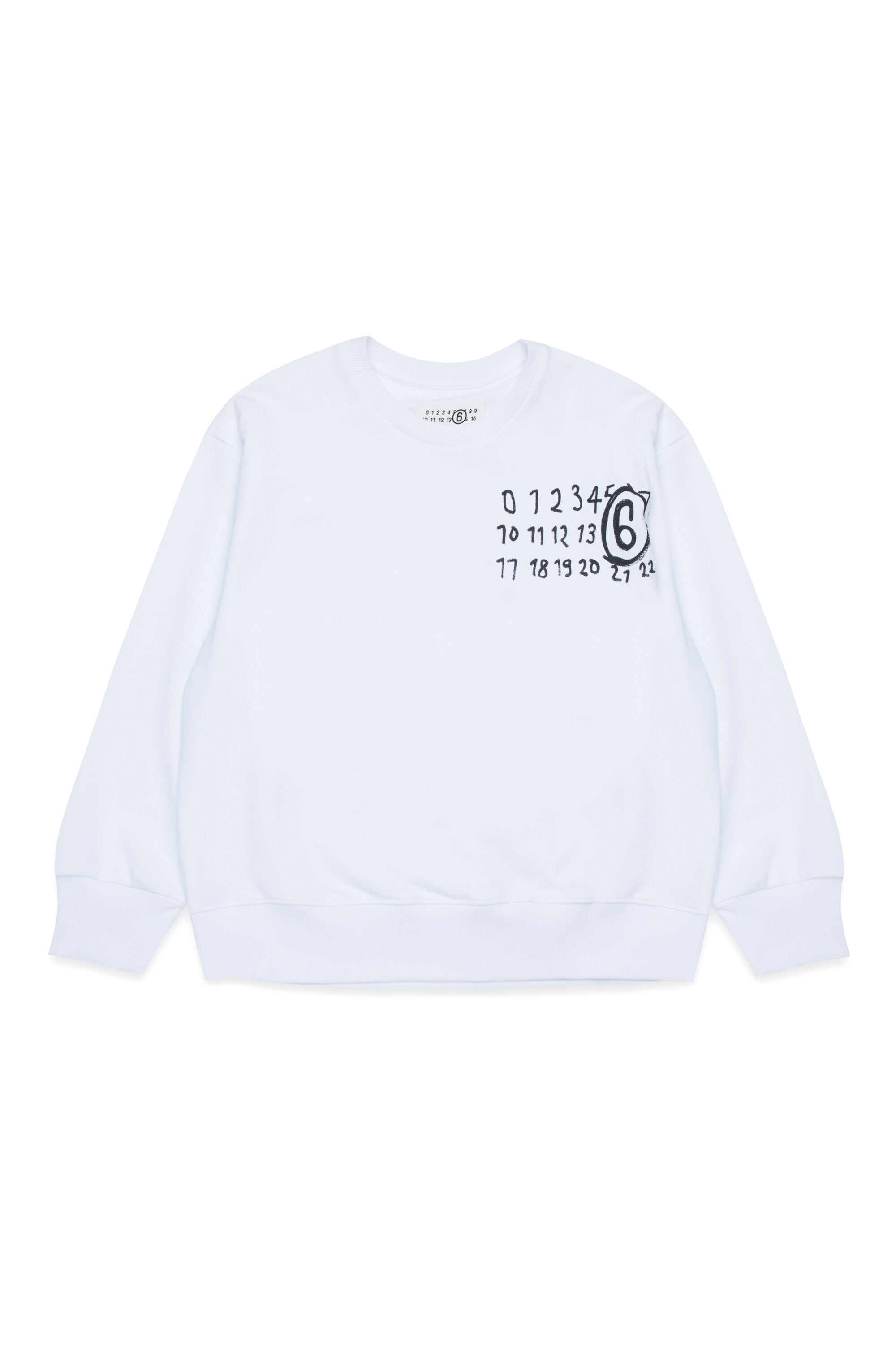 Hand Written logo crew-neck sweatshirt