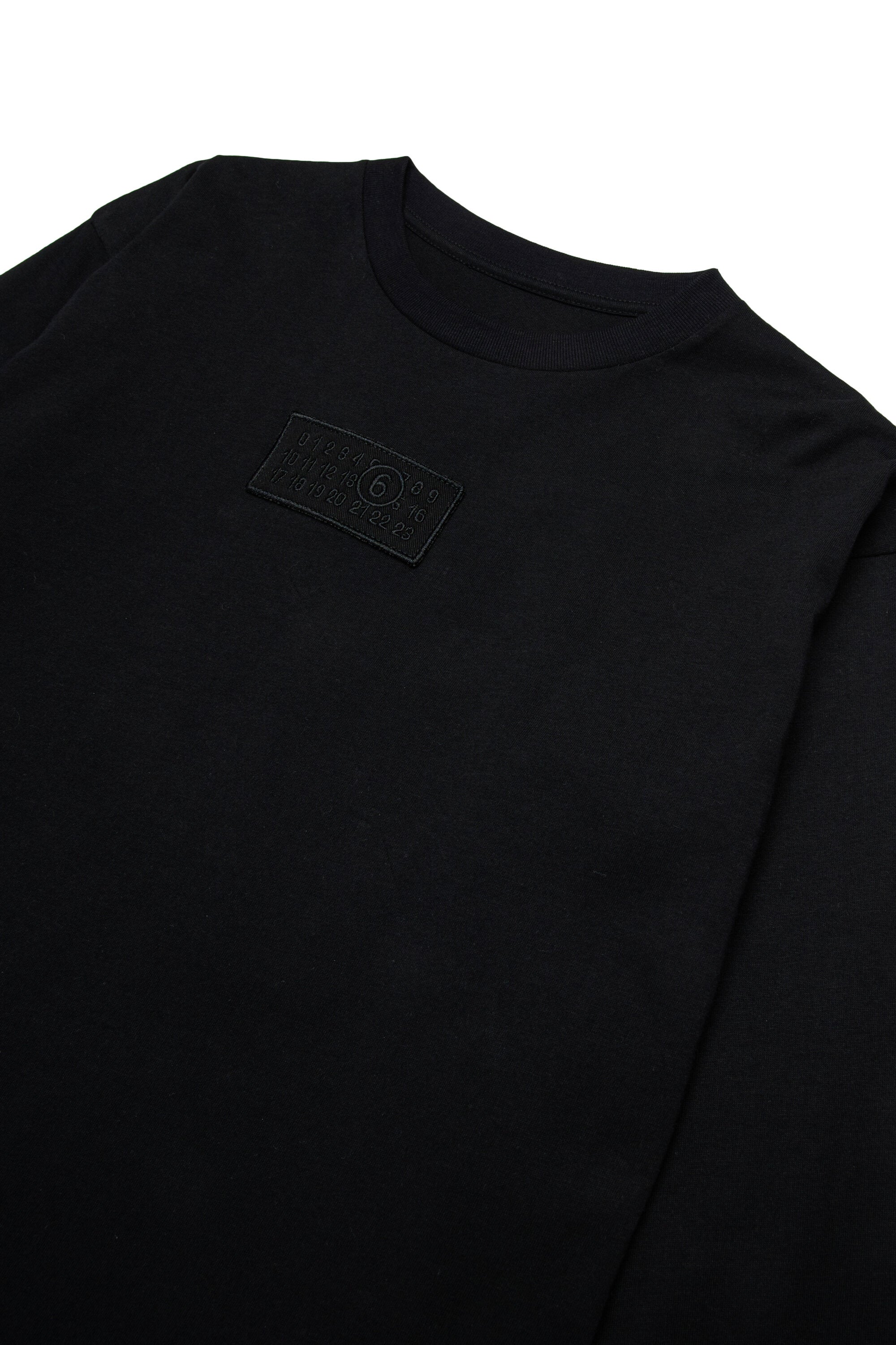 Long sleeves jersey T-shirt with Numeric logo patch