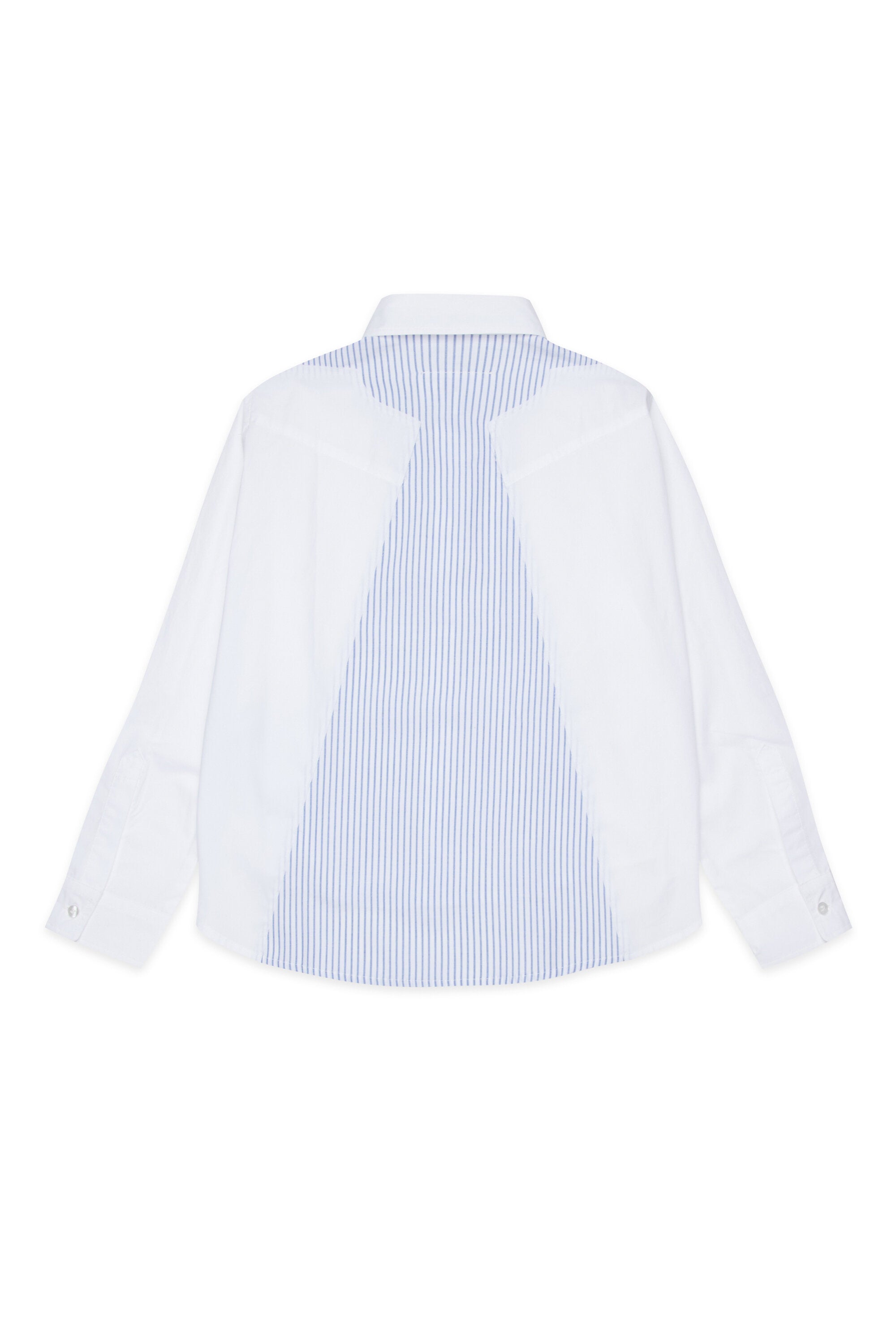 Long-sleeve striped shirt