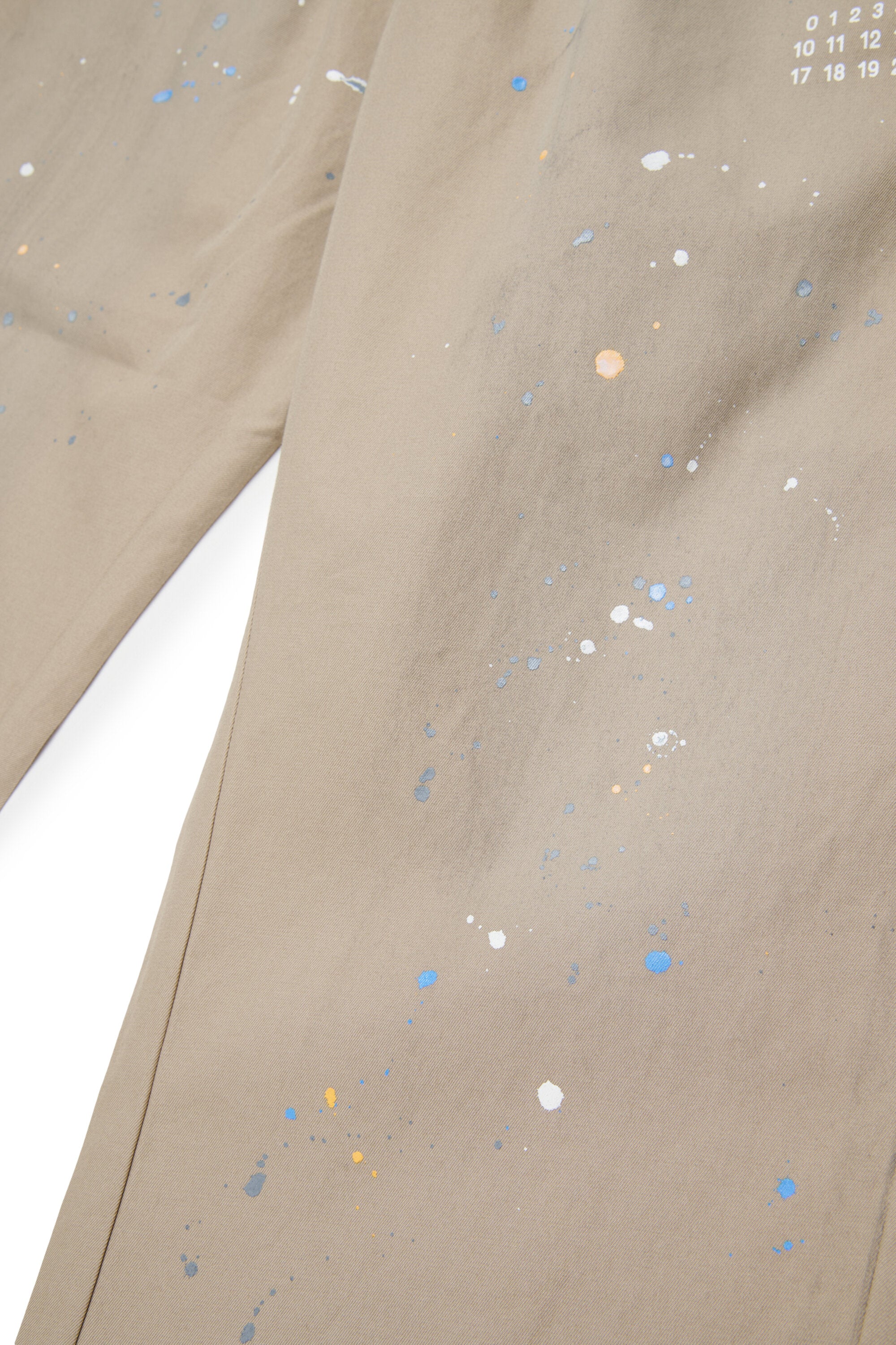 Chino pants with logo