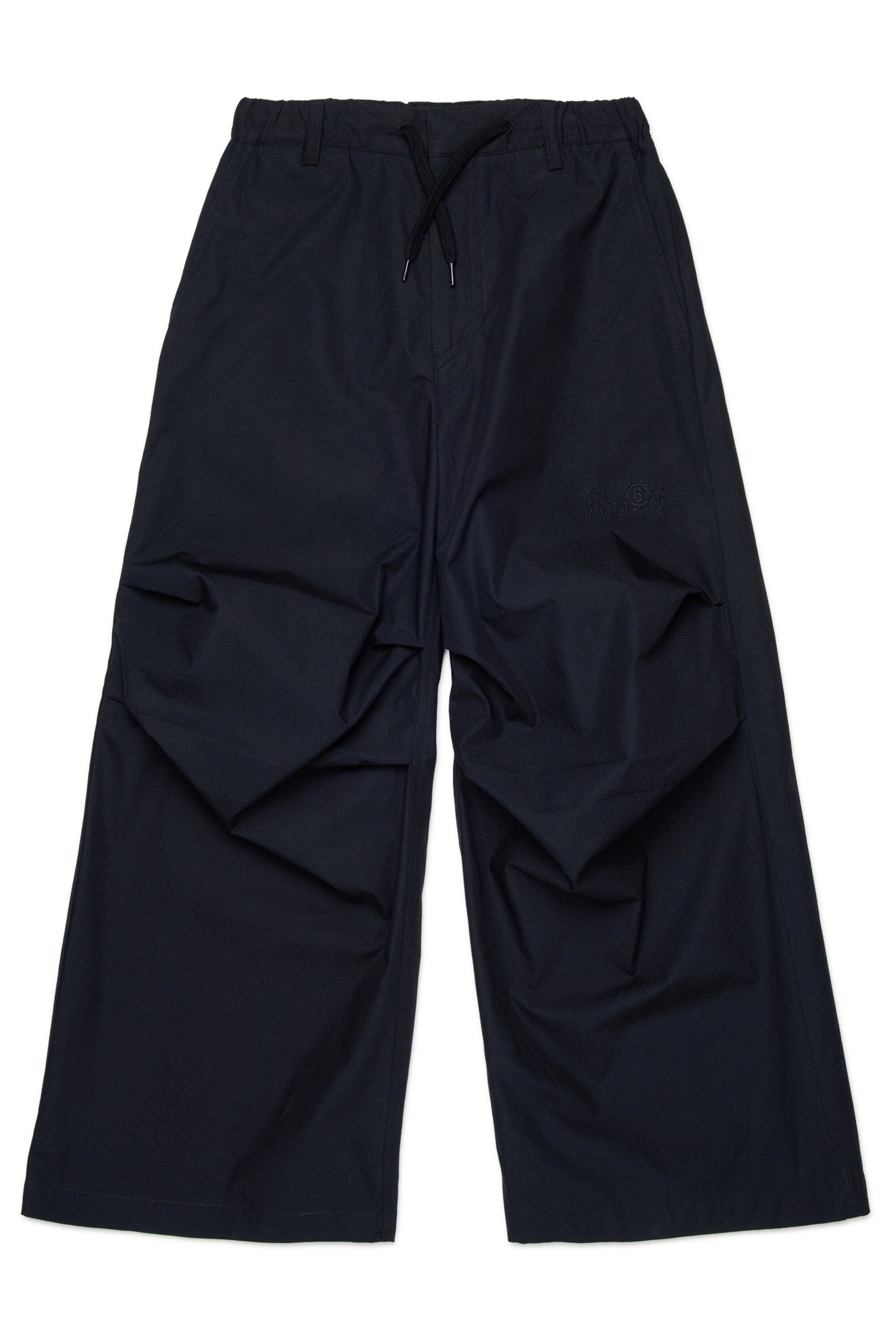 Trousers with logo