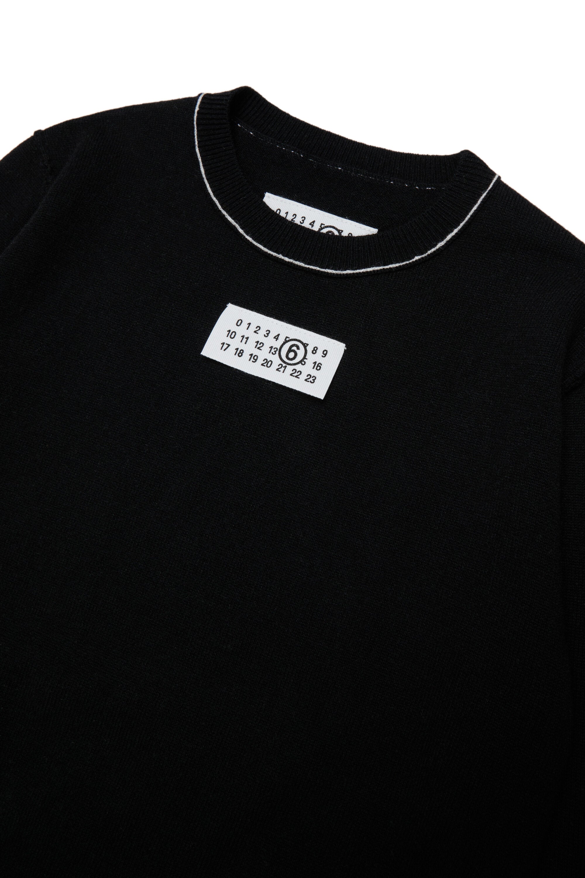 Wool-blend crewneck sweater