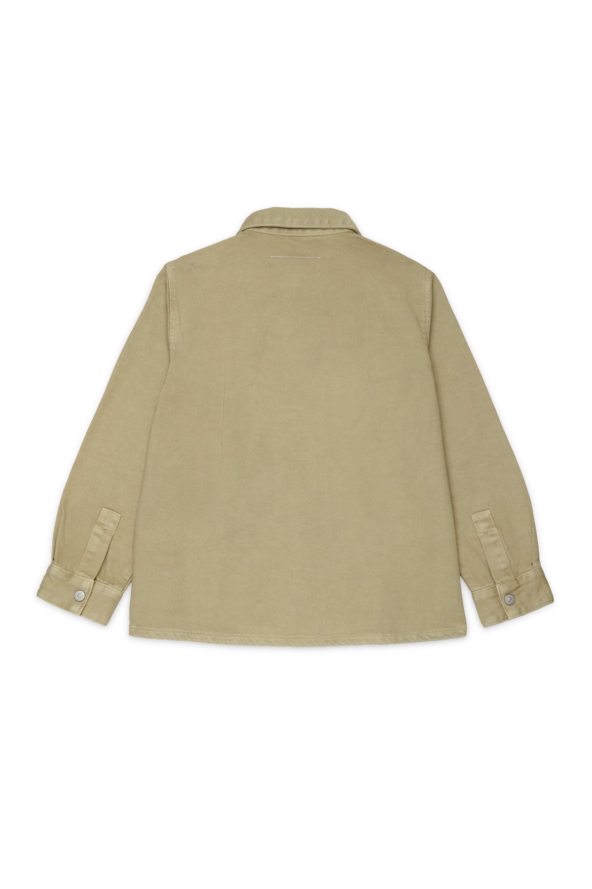 Shirt with patch pockets and logo