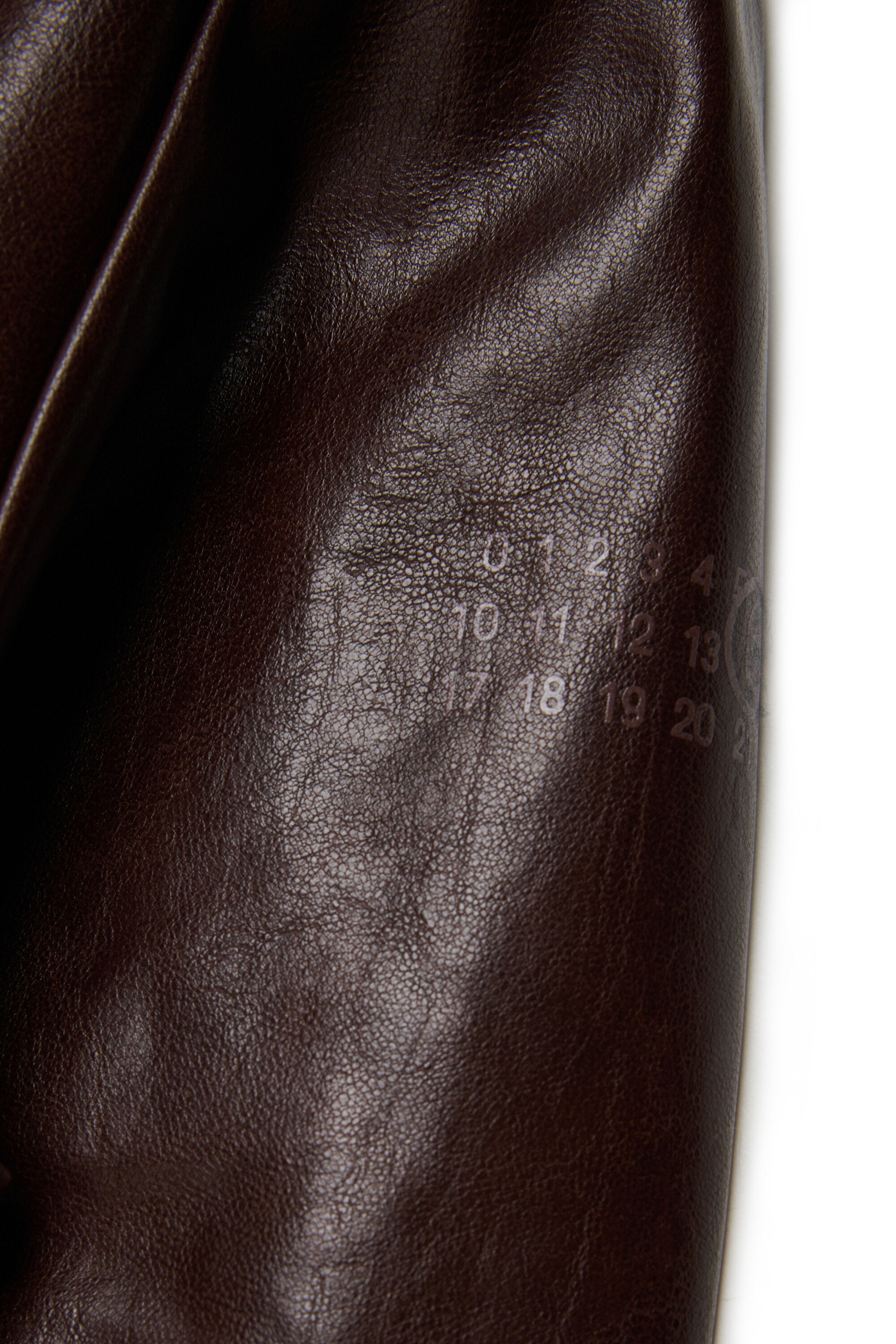 Biker jacket with printed logo
