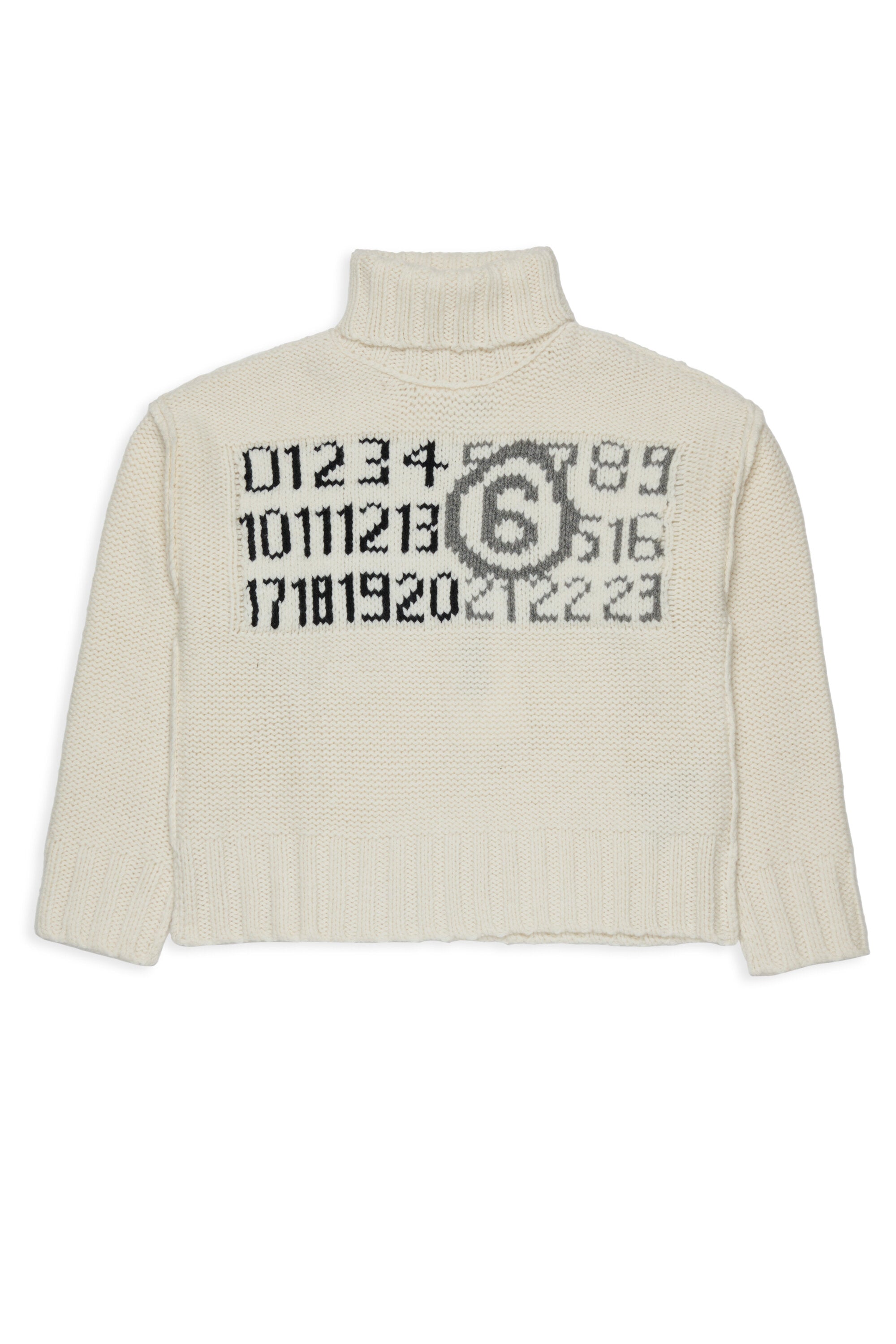 Turtleneck with logo
