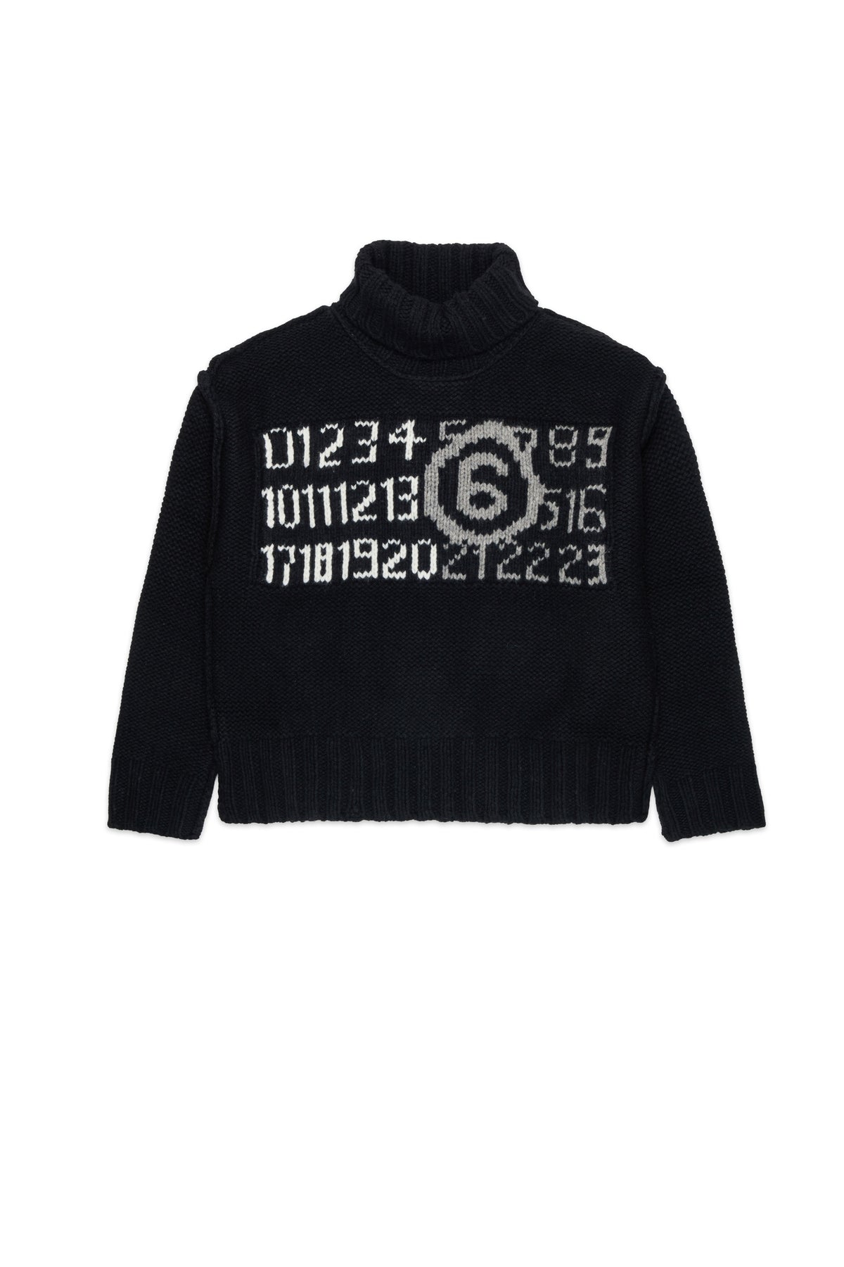 Turtleneck with logo