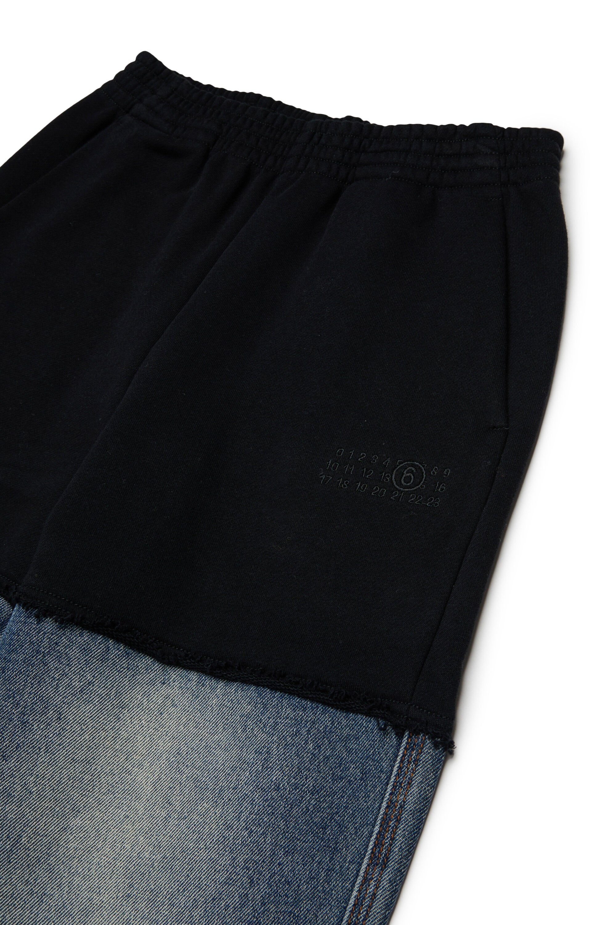 Sweatpants and denim pants
