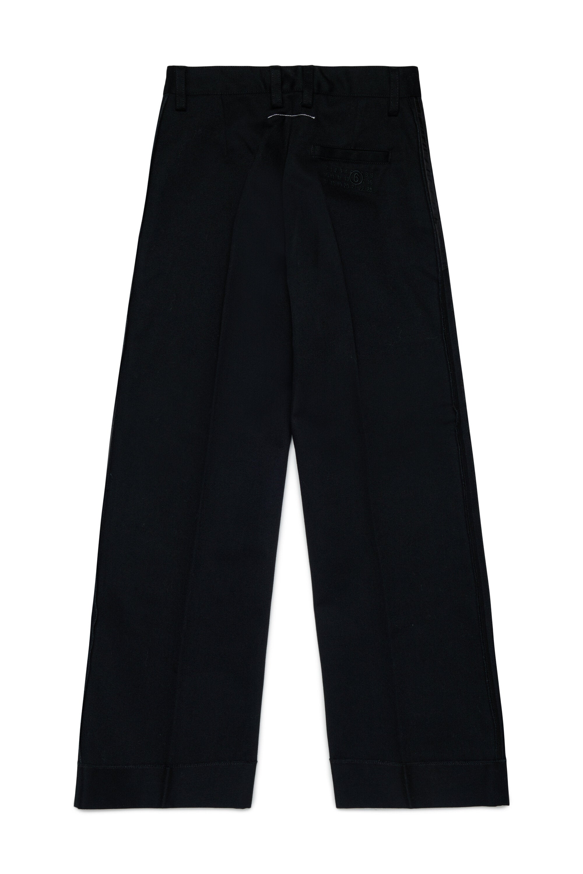 Formal straight-leg pants