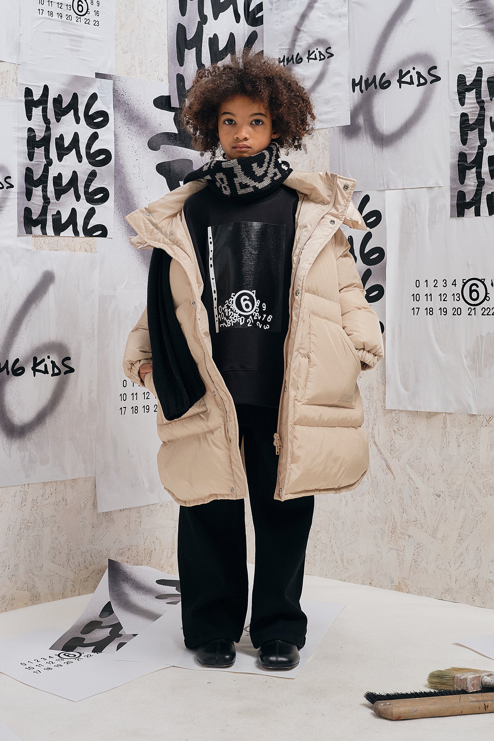 Long padded jacket