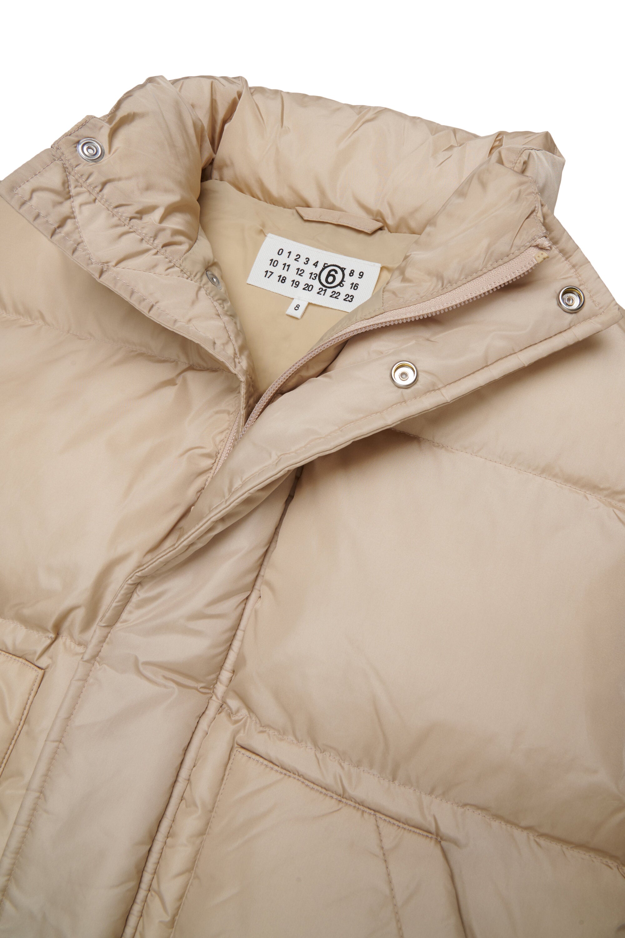 Padded jacket with logo