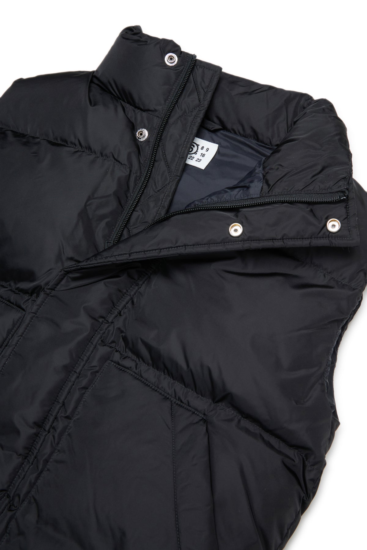 Padded jacket with logo